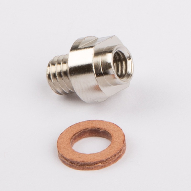 Zwischenstück Adapter innen M5 außen M6 - Wilesco Ersatzteile