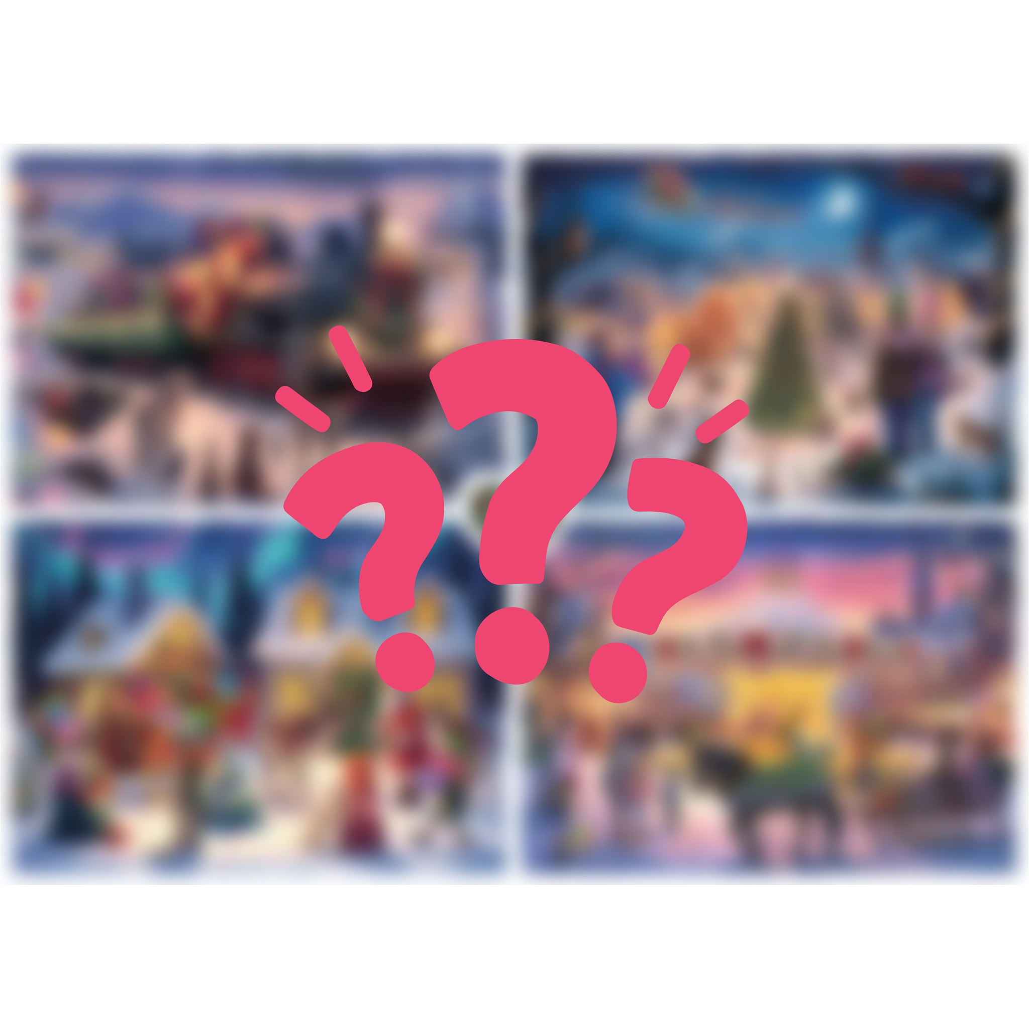 TEAMPUZZLE Puzzle-Adventskalender Winterwunderland, 600 Teile