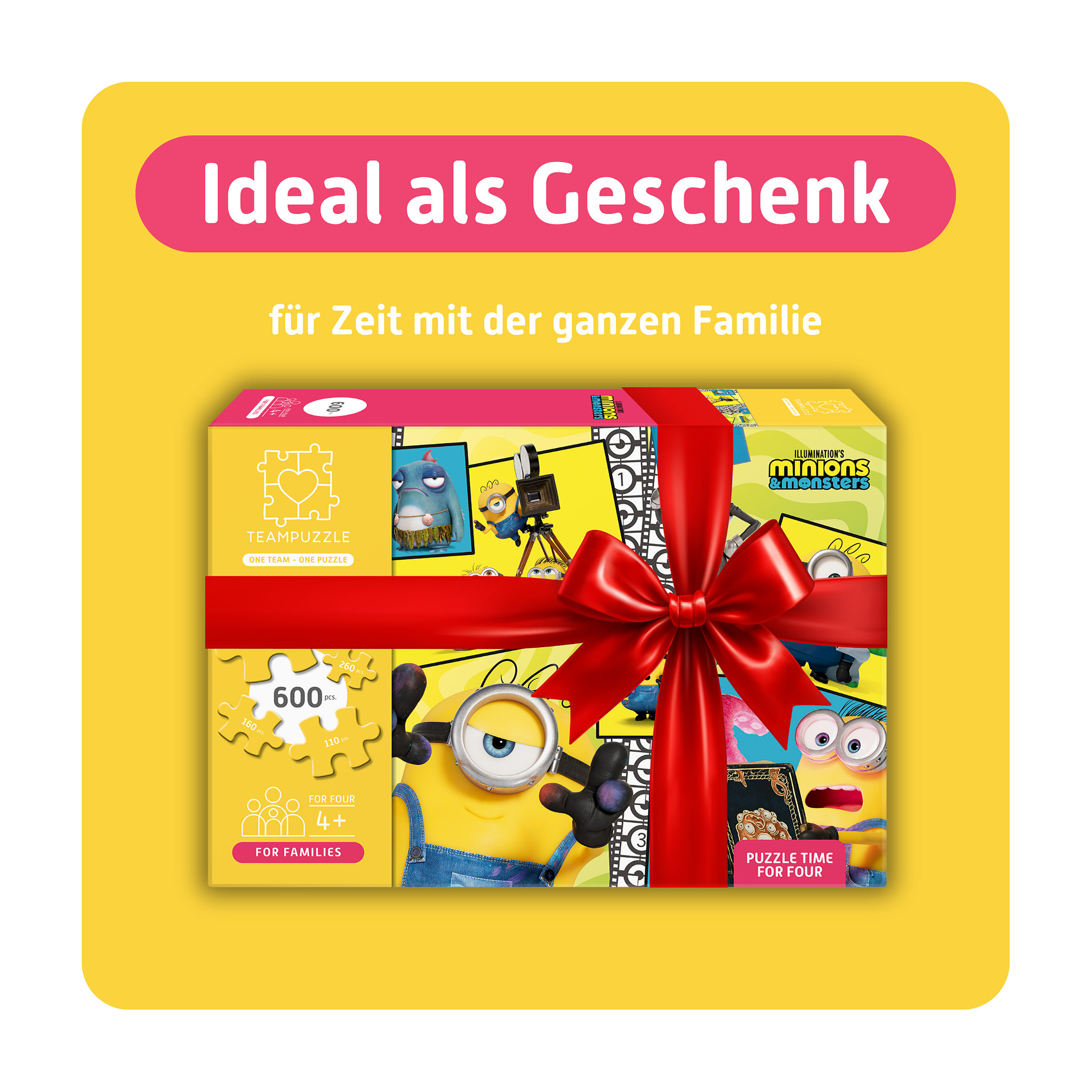 TEAMPUZZLE Minions 3, 600 Teile