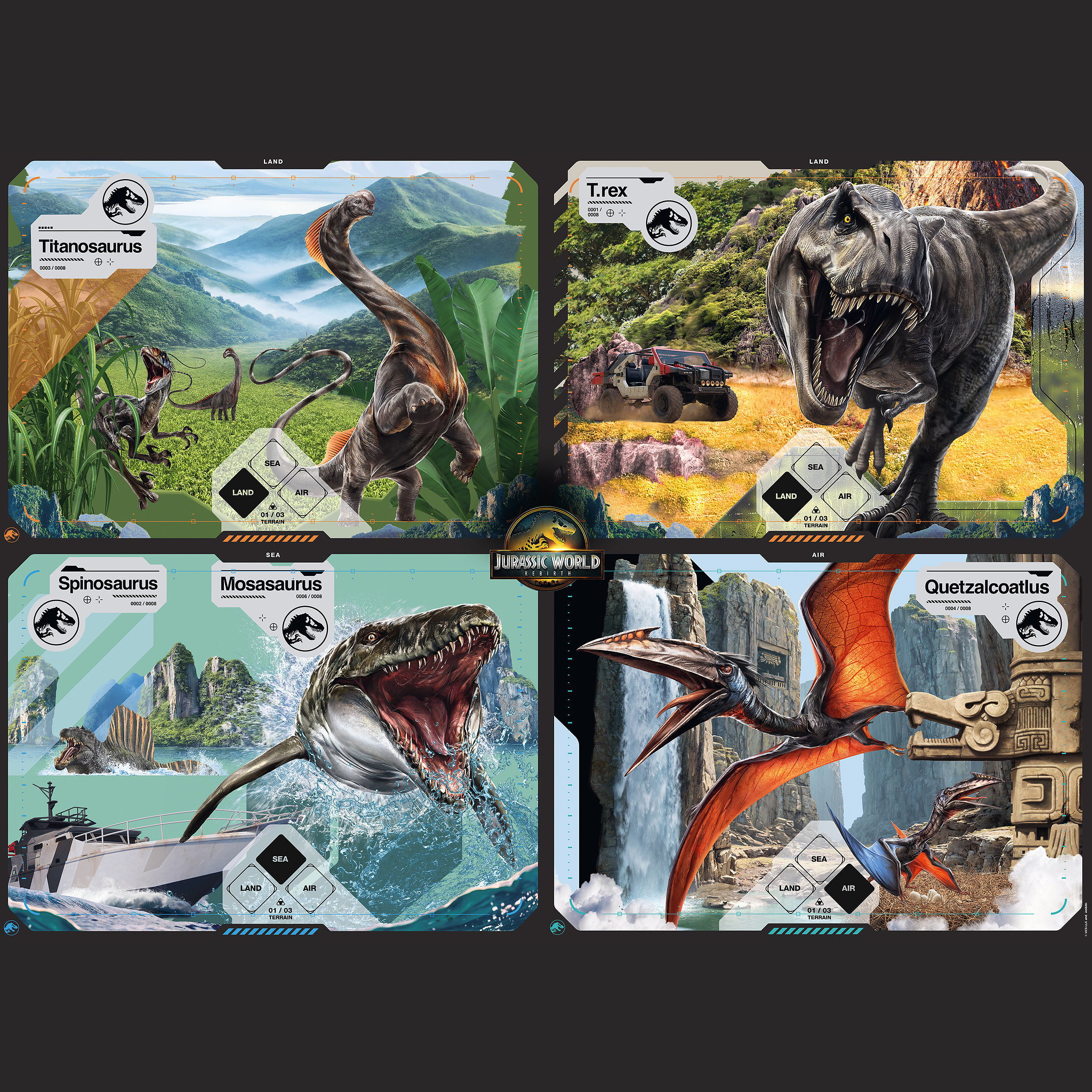 TEAMPUZZLE Jurassic World, 1000 Teile