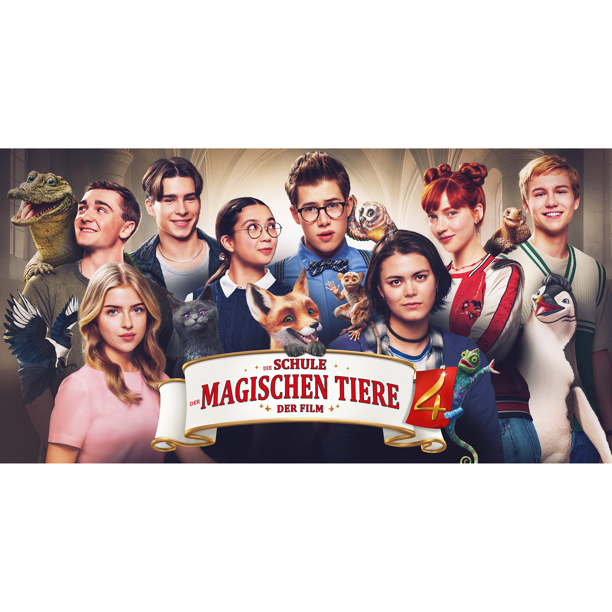 TEAMPUZZLE Schule der magischen Tiere 4, 400 Teile