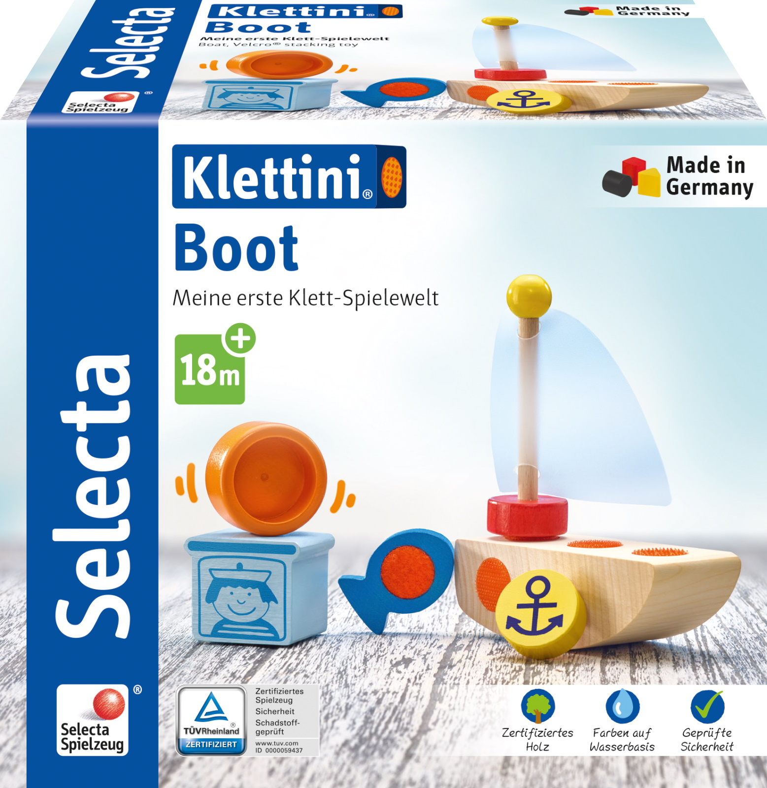 Selecta Boot, KlettStapelspielzeug