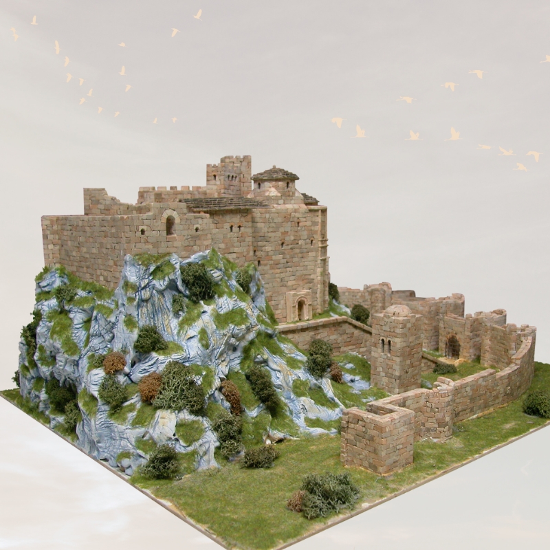 AEDES ARS Steinbaukasten - Klosterburg Castillo de Loarre