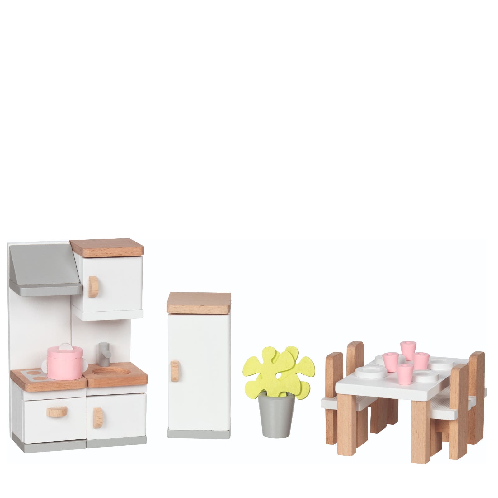 Stylische PuppenmÃ¶bel in modernem Design fÃ¼r die