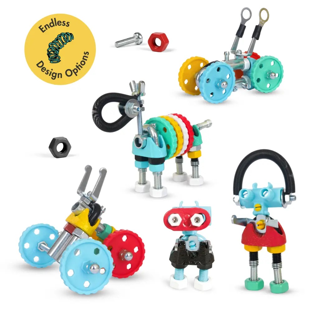 THE OFF BITS Jumbo Kit, suitcase pack more than 200 parts (Restposten)
