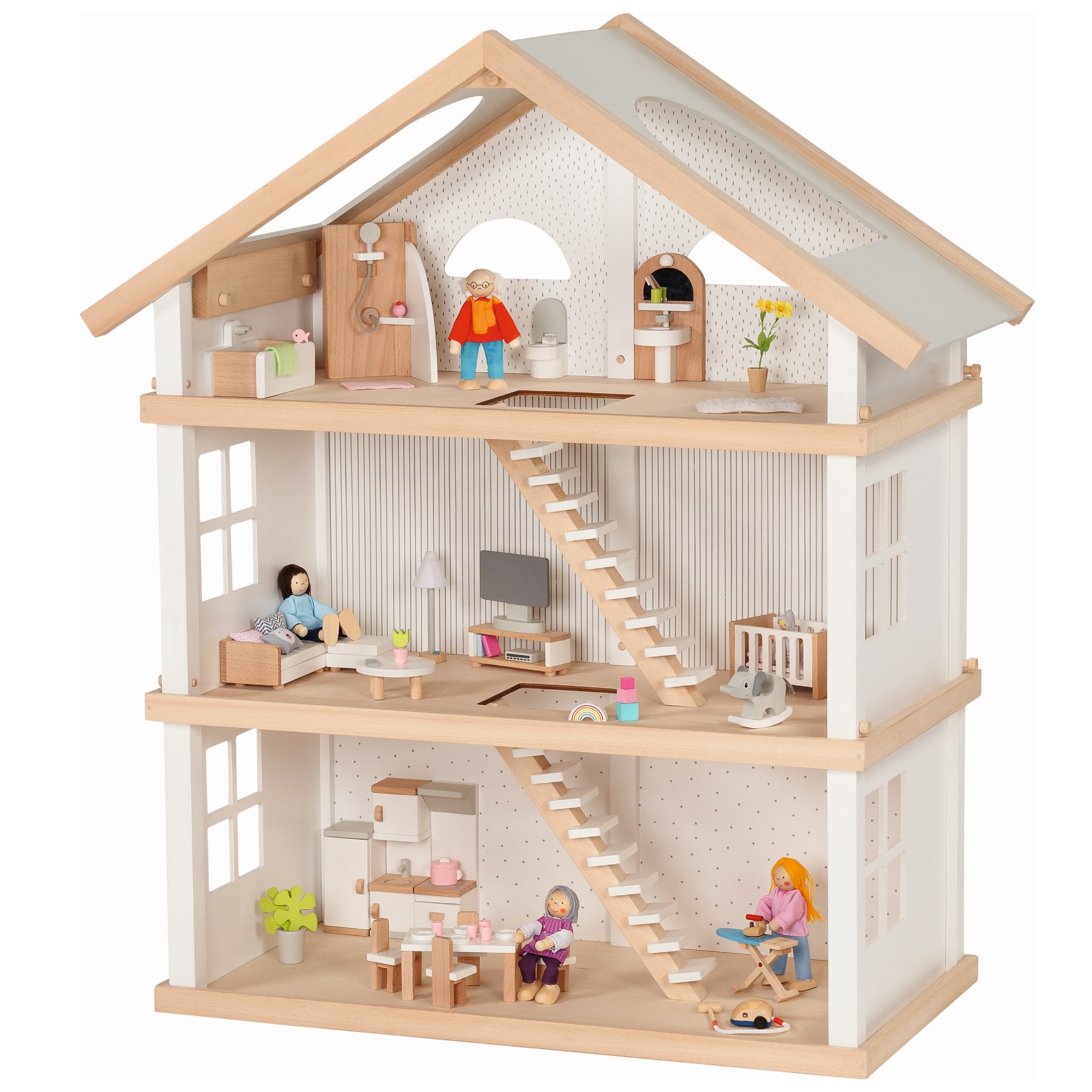 Puppenhaus Modern Living, 3 Etagen
