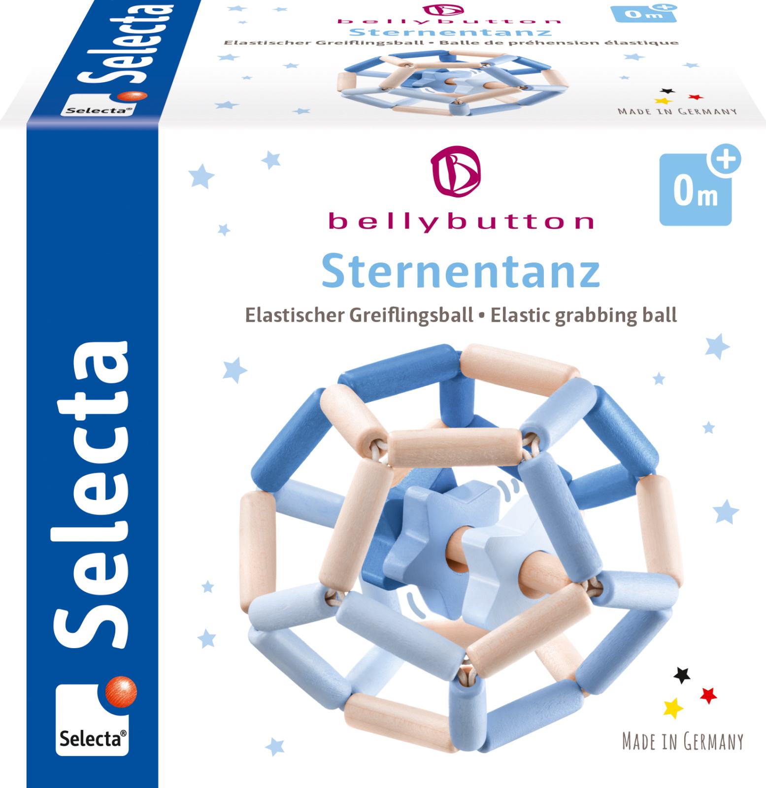 Selecta Sternentanz blau, Greiflingsball, 11,5 cm