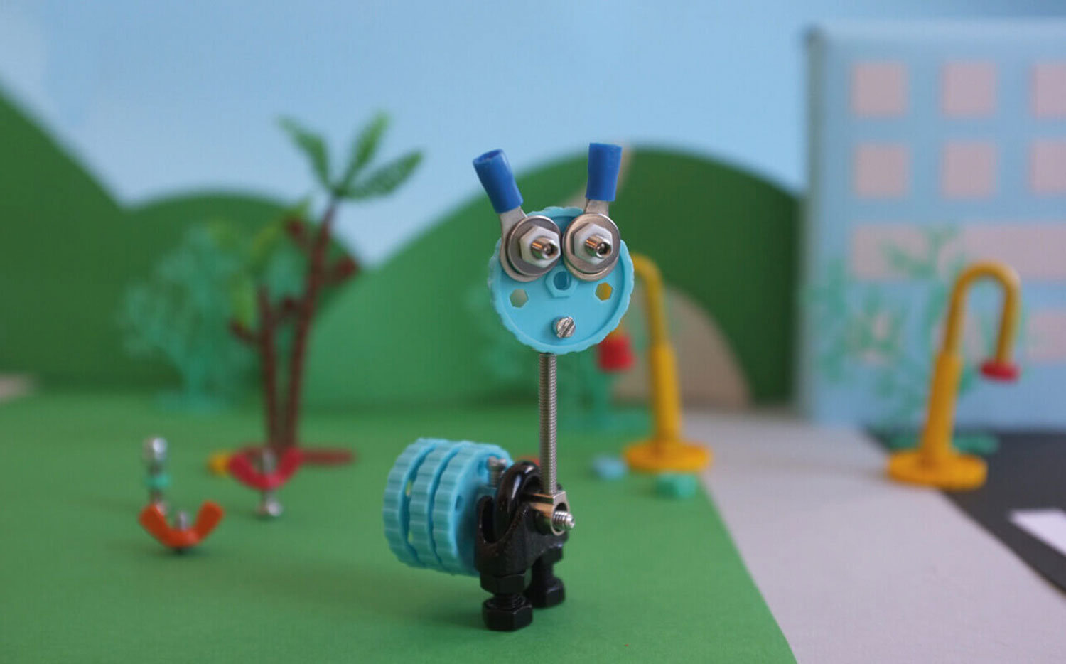 THE OFF BITS Vehicle Kit - Blue Car - GearBit (Restposten)
