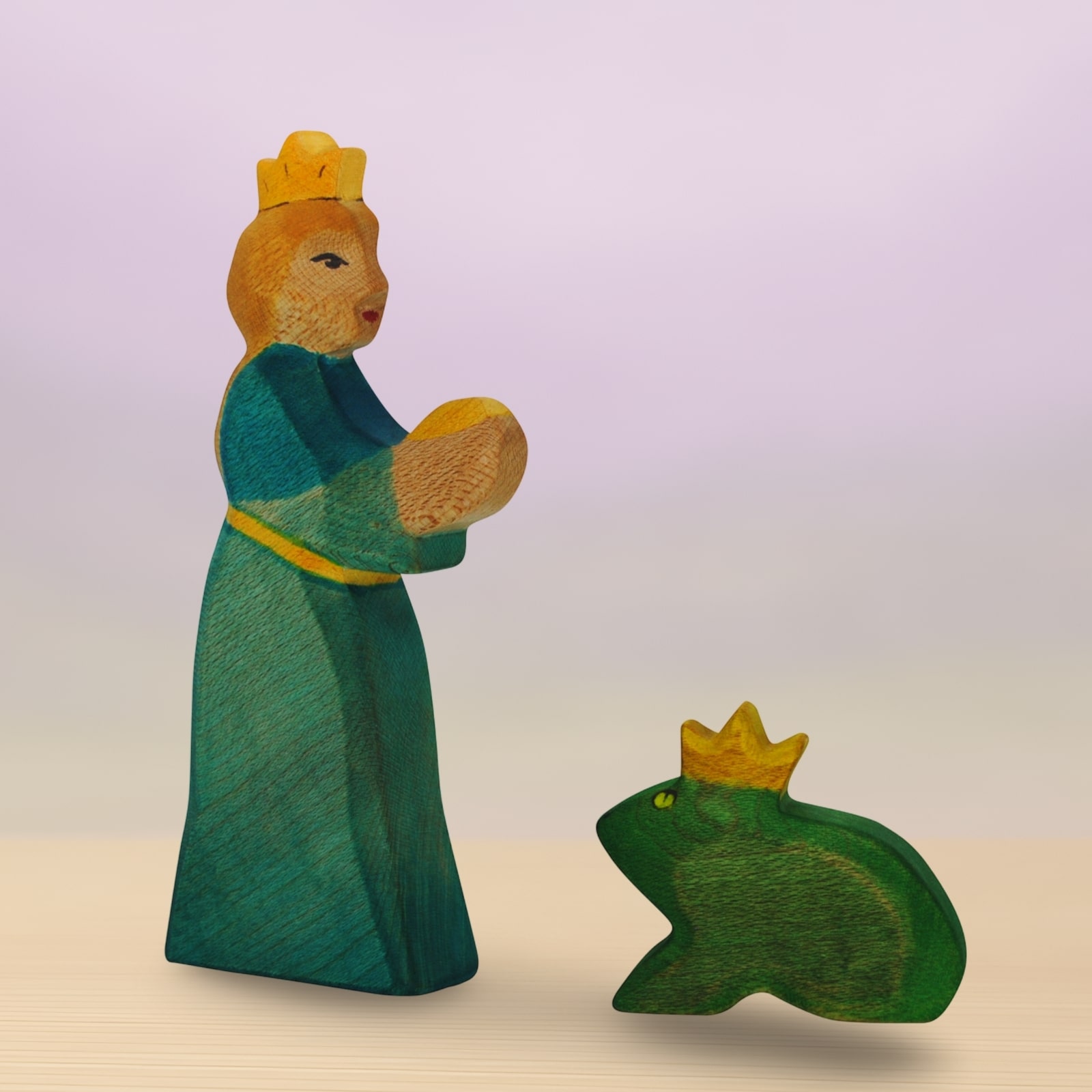 HolzWald Prinzessin für Froschkönig