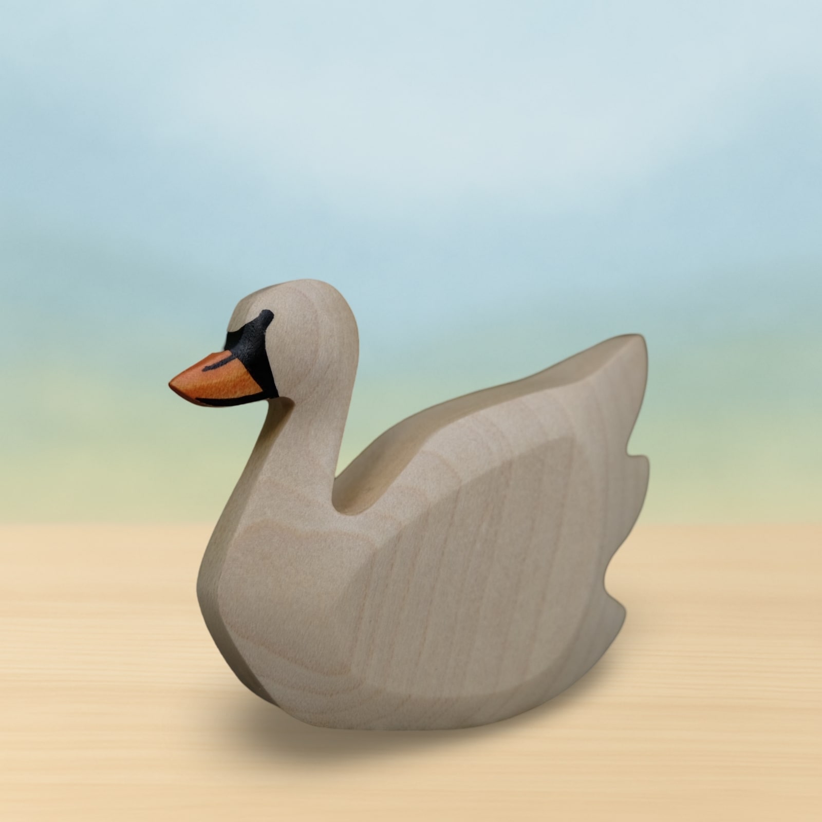 HolzWald Schwan