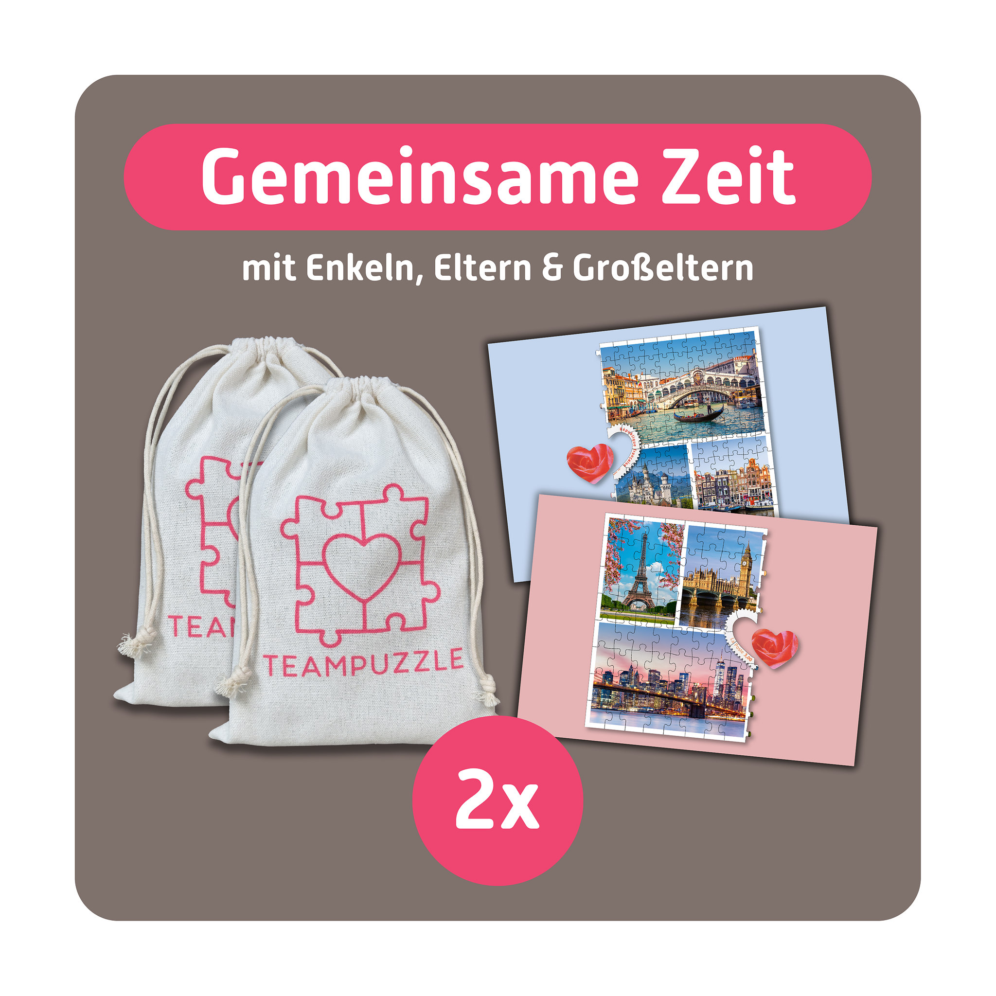 TEAMPUZZLE Städte, 194 Teile