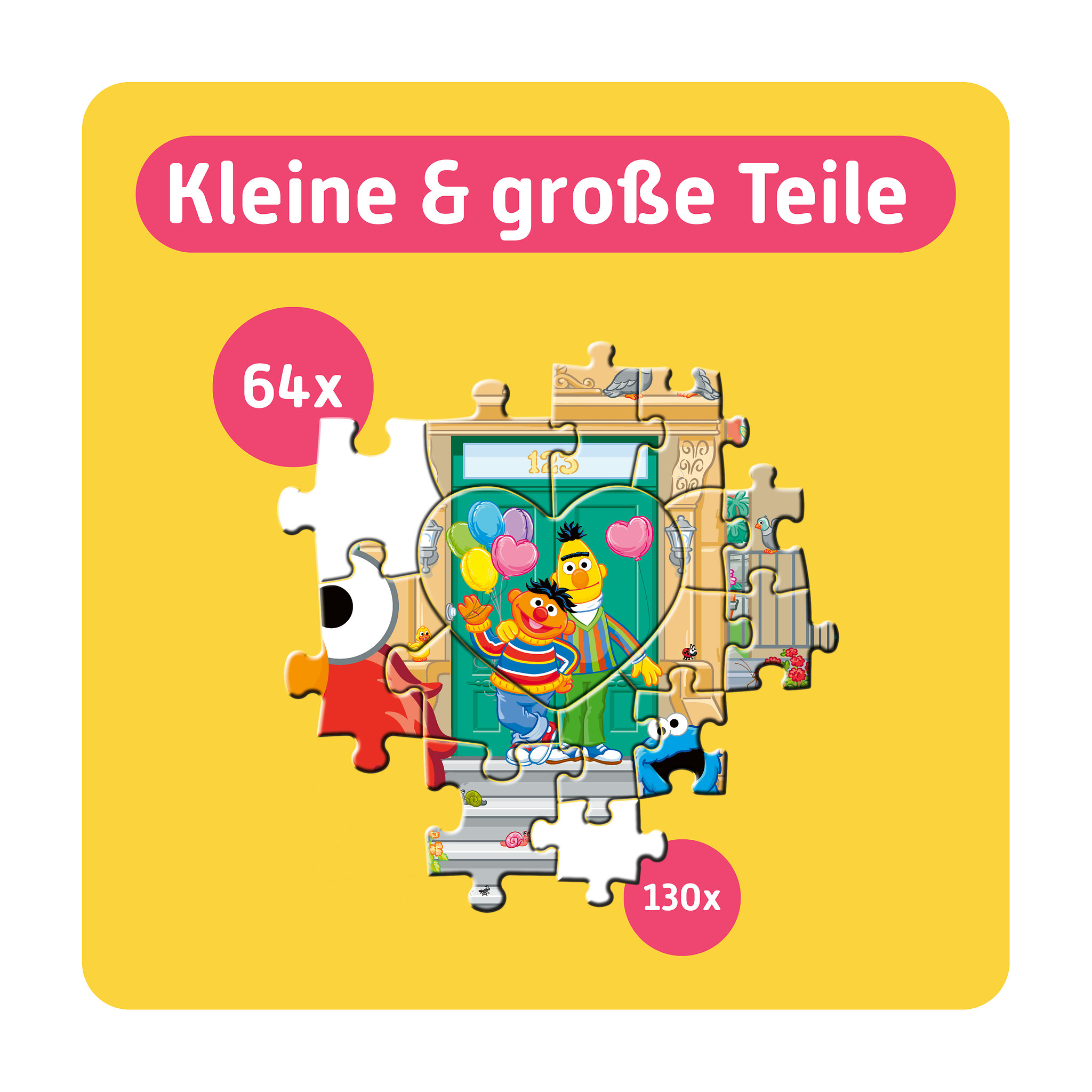 TEAMPUZZLE Sesamstraße, 194 Teile