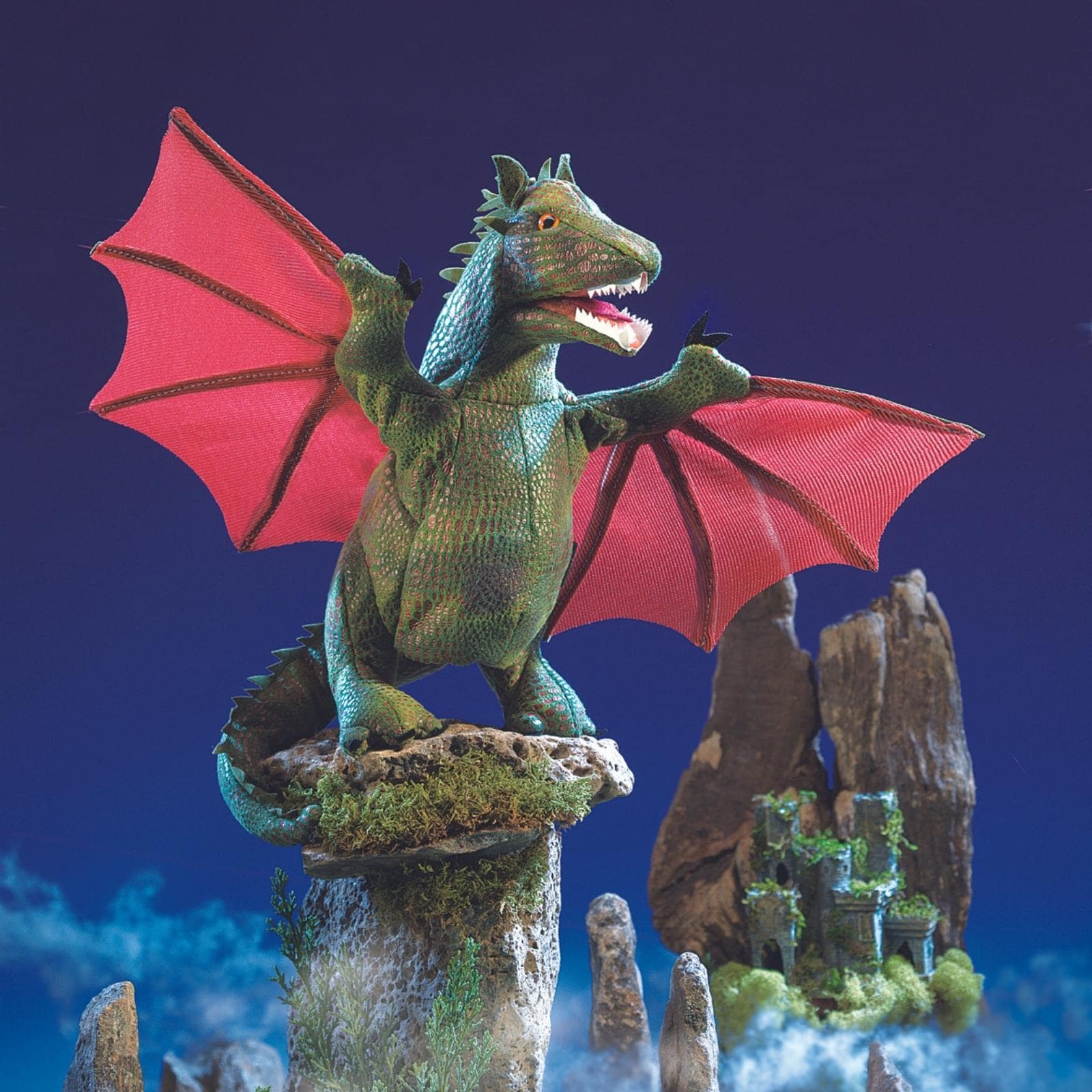 Folkmanis Drache mit Schwingen