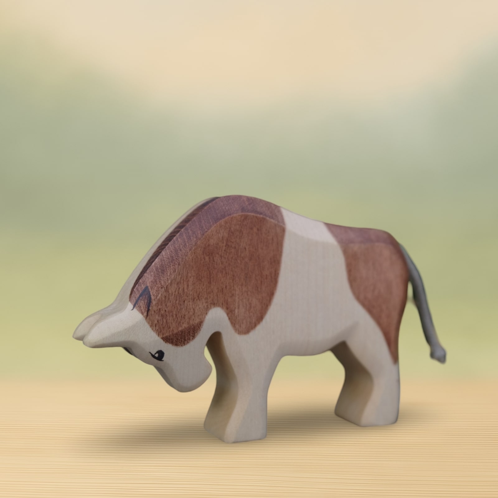 HolzWald Stier braun