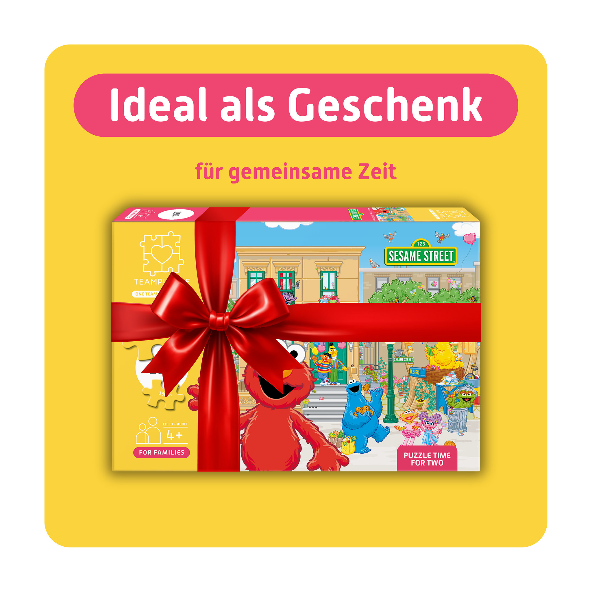 TEAMPUZZLE Sesamstraße, 194 Teile