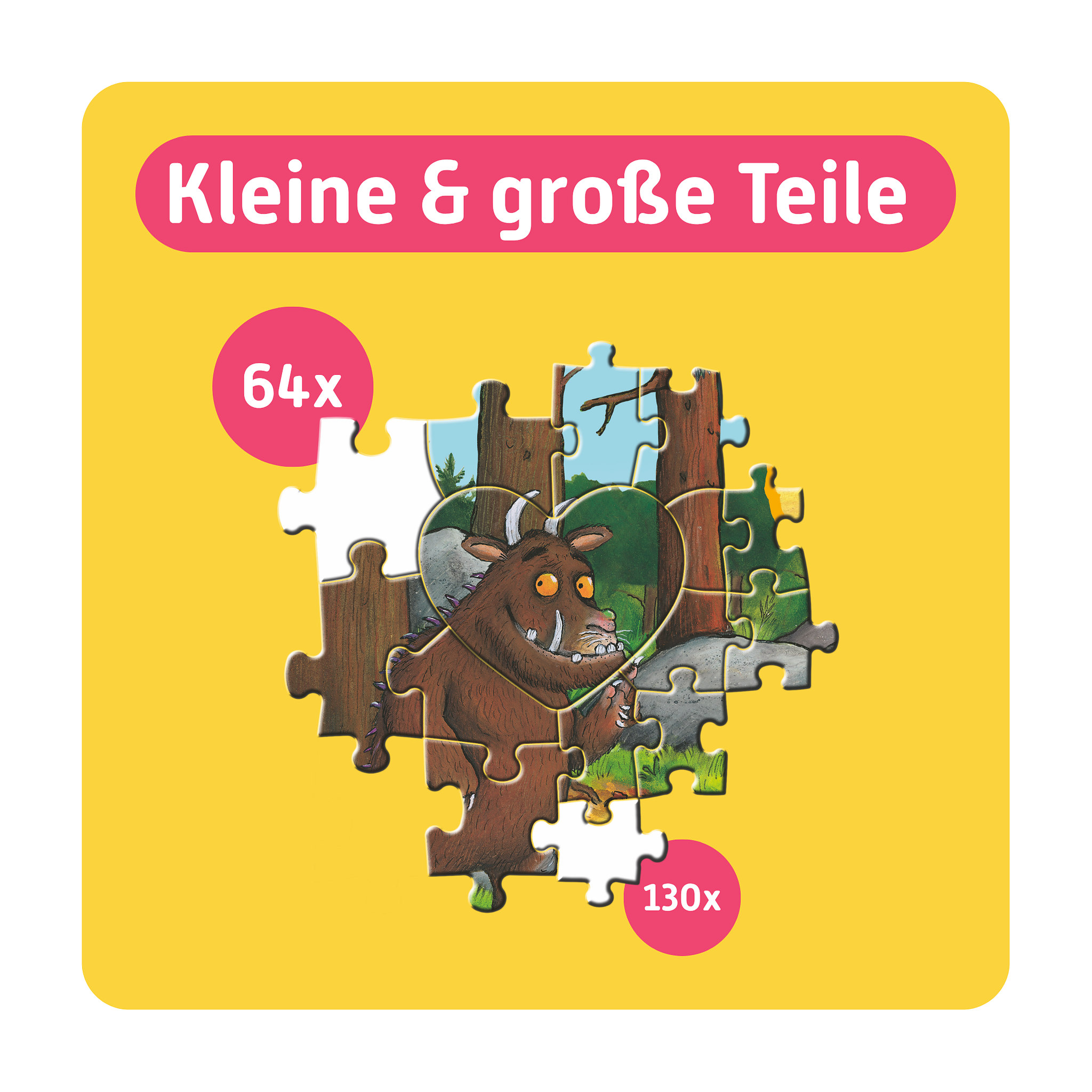 TEAMPUZZLE Der Grüffelo, 194 Teile