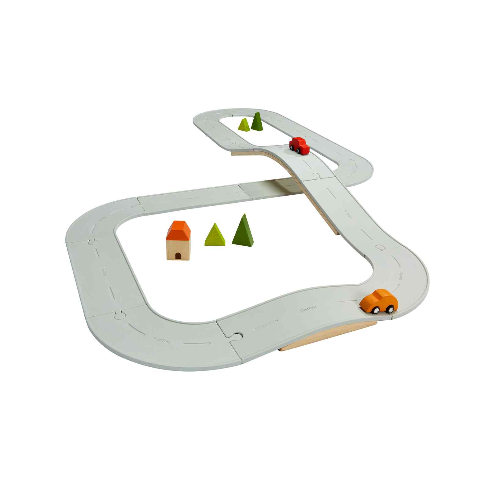Straßen und Schienen Set groß