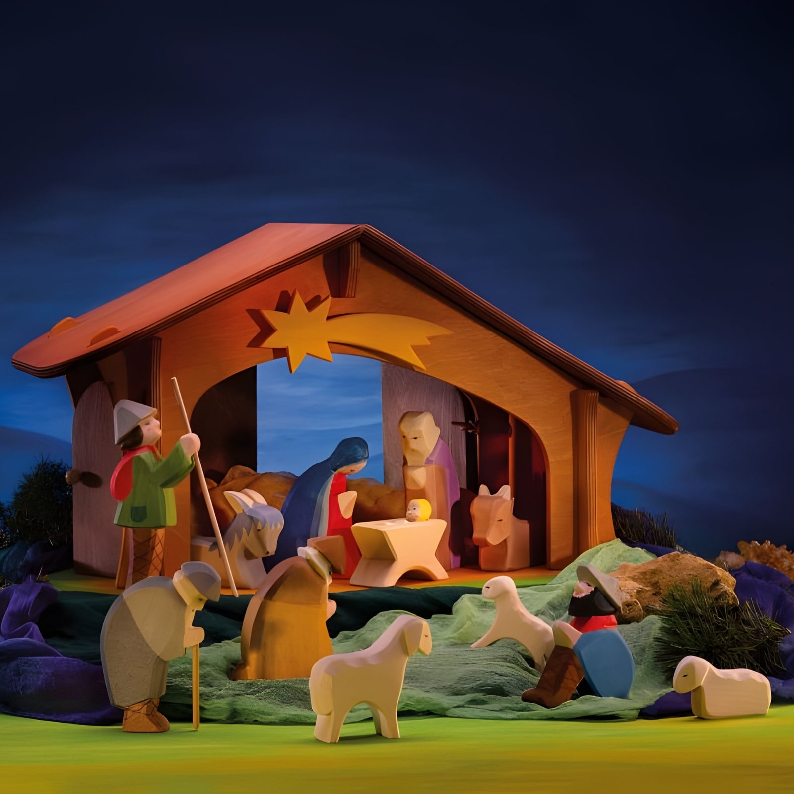 Ostheimer Nativity Assortment I 13 pcs 6020