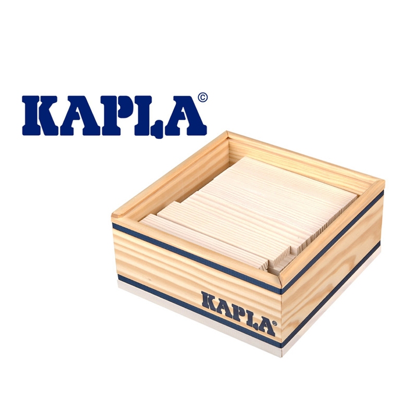 KAPLA Steine 40er Box QUADRATE Hellgrün