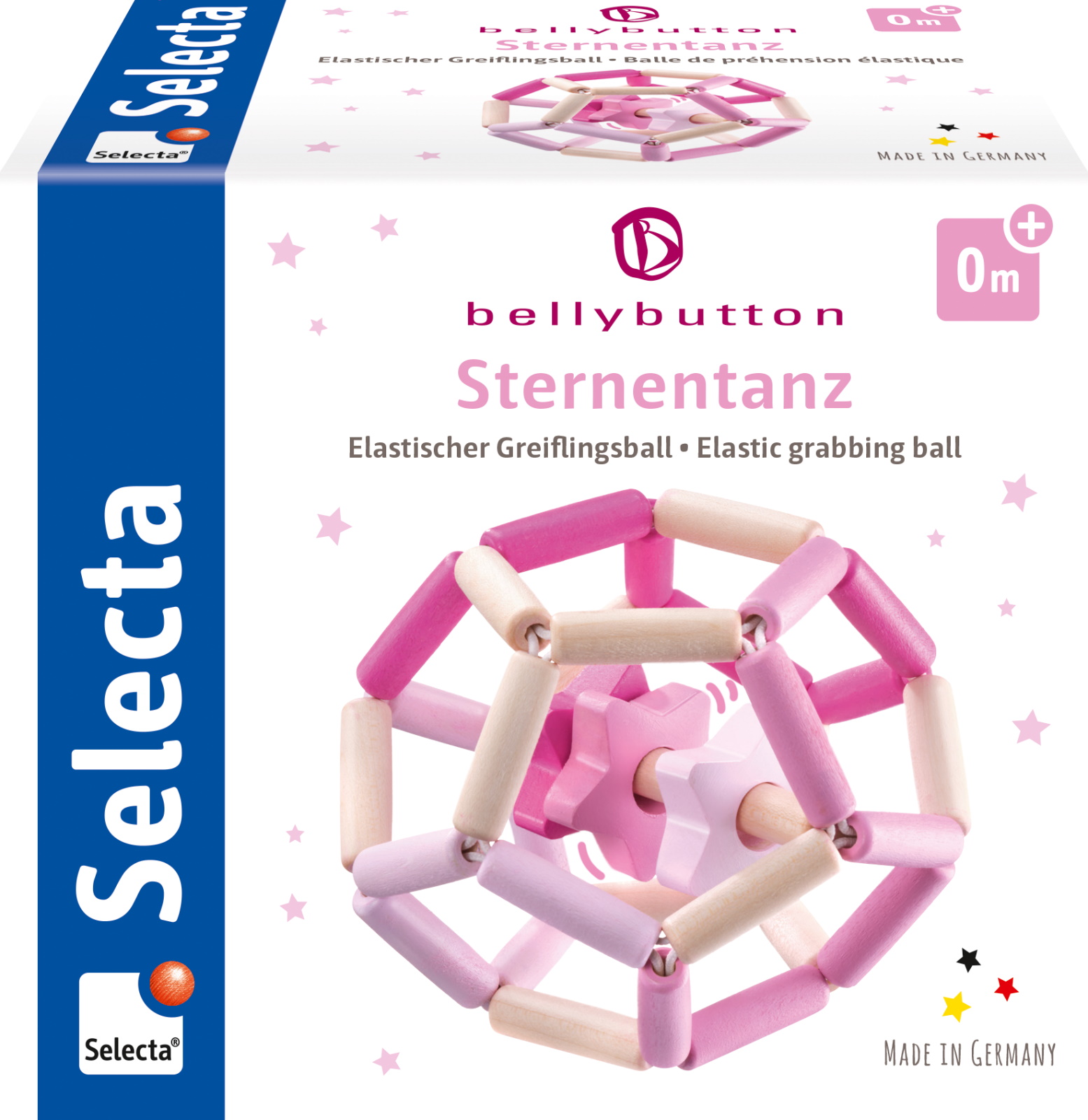 Selecta Sternentanz rosa, Greiflingsball, 11,5 cm