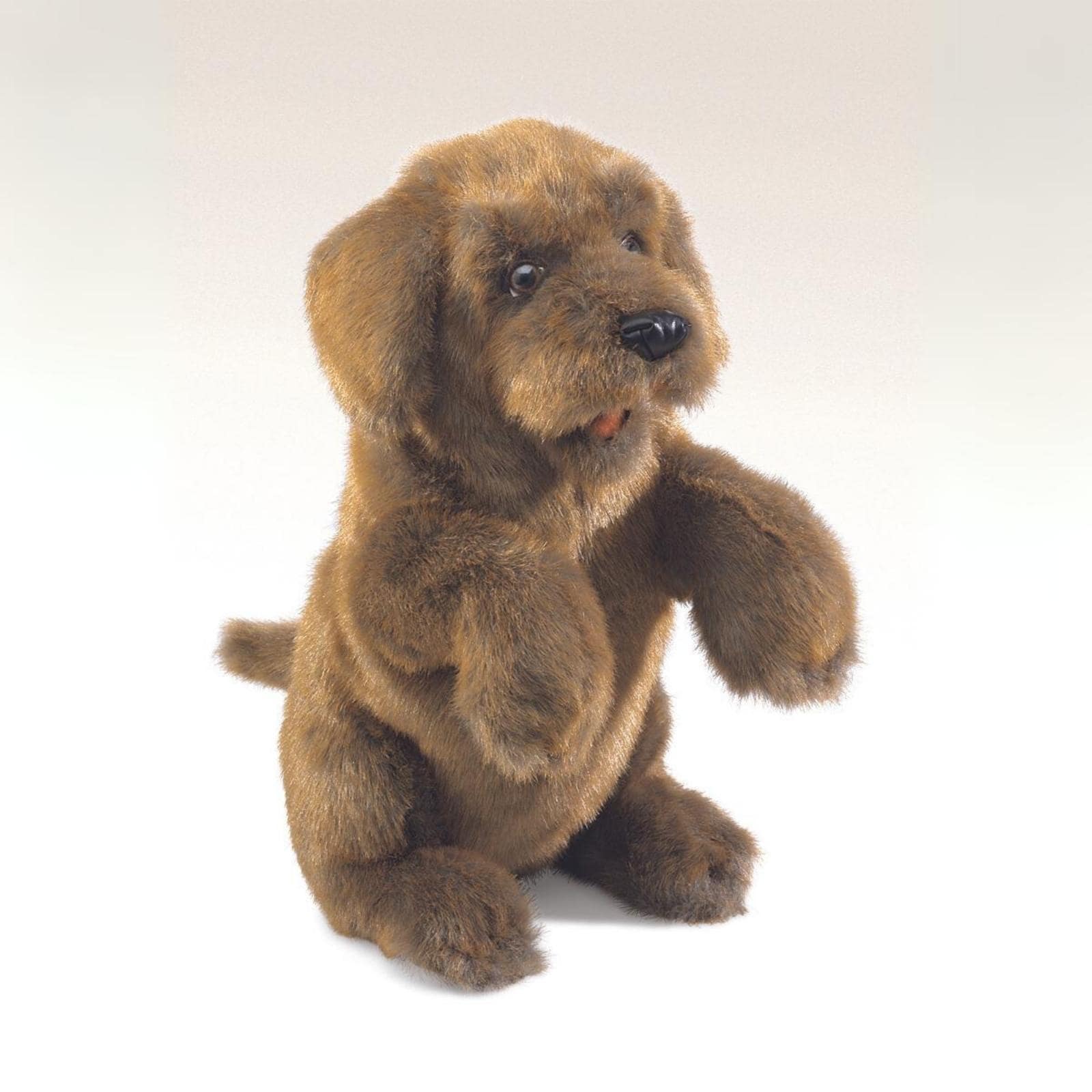 Folkmanis Hund sitzend