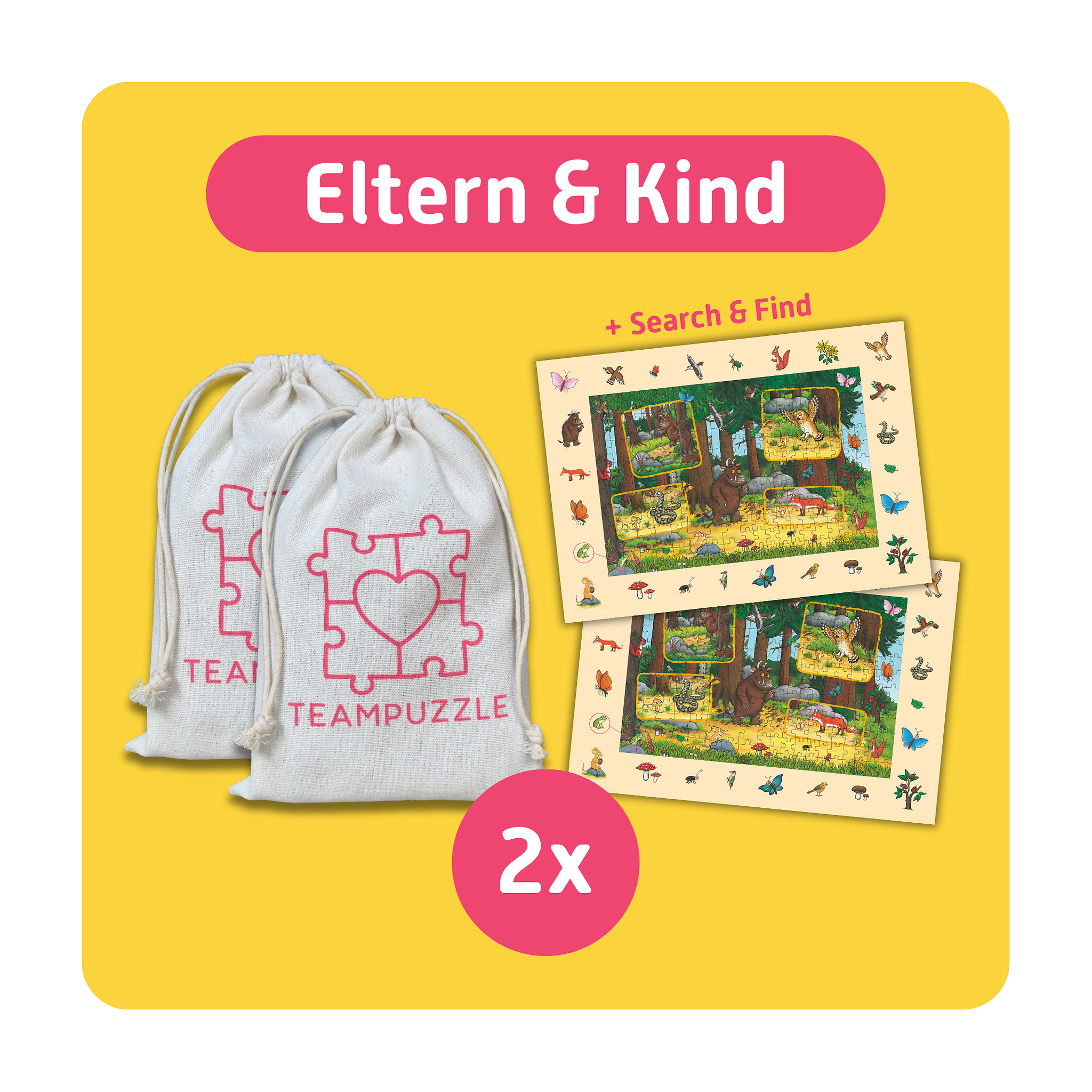 TEAMPUZZLE Der Grüffelo, 194 Teile