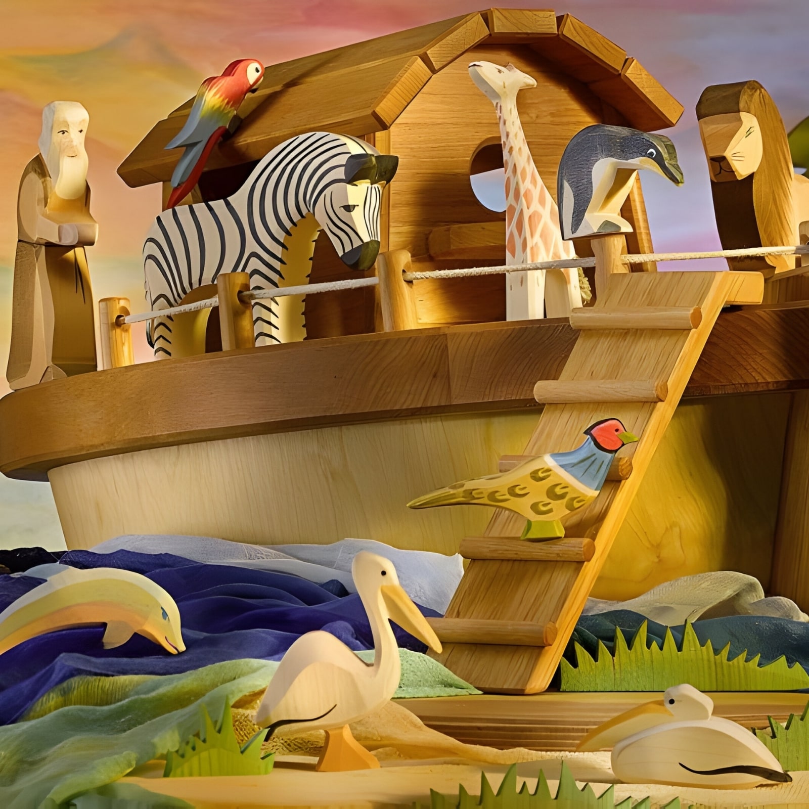 Ostheimer Boat/Ark (body) w. stair 5550500