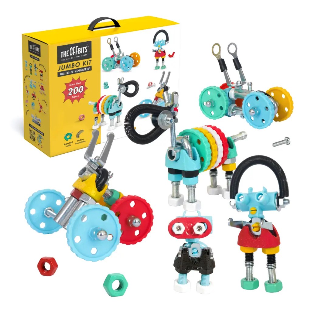 THE OFF BITS Jumbo Kit, suitcase pack more than 250 parts