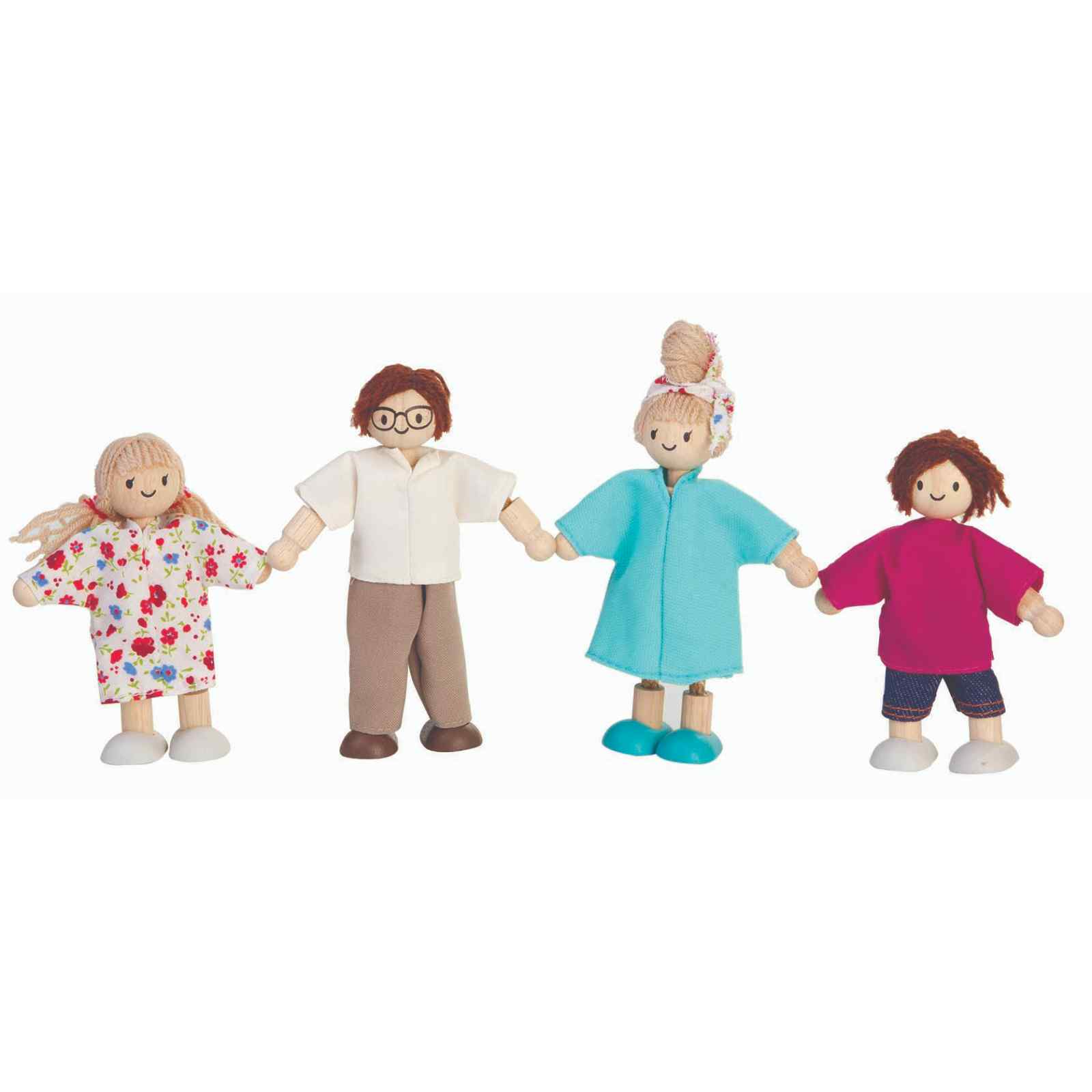 Puppenfamilie modern