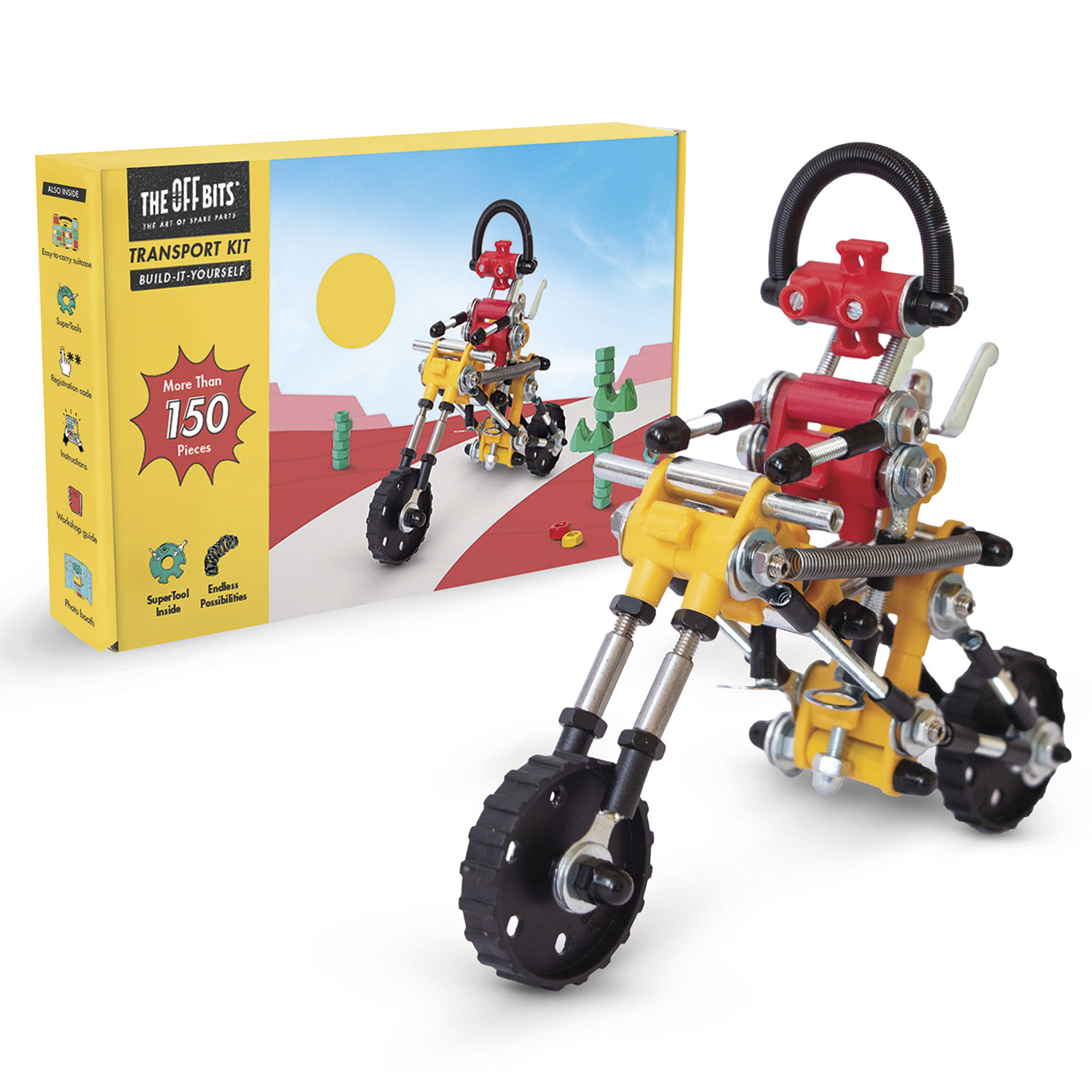 THE OFF BITS RiderBit, Biker, more than 150 parts (Restposten)