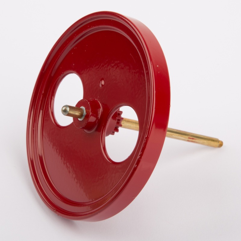 Schwungrad 80mm mit Achse - Wilesco Ersatzteile