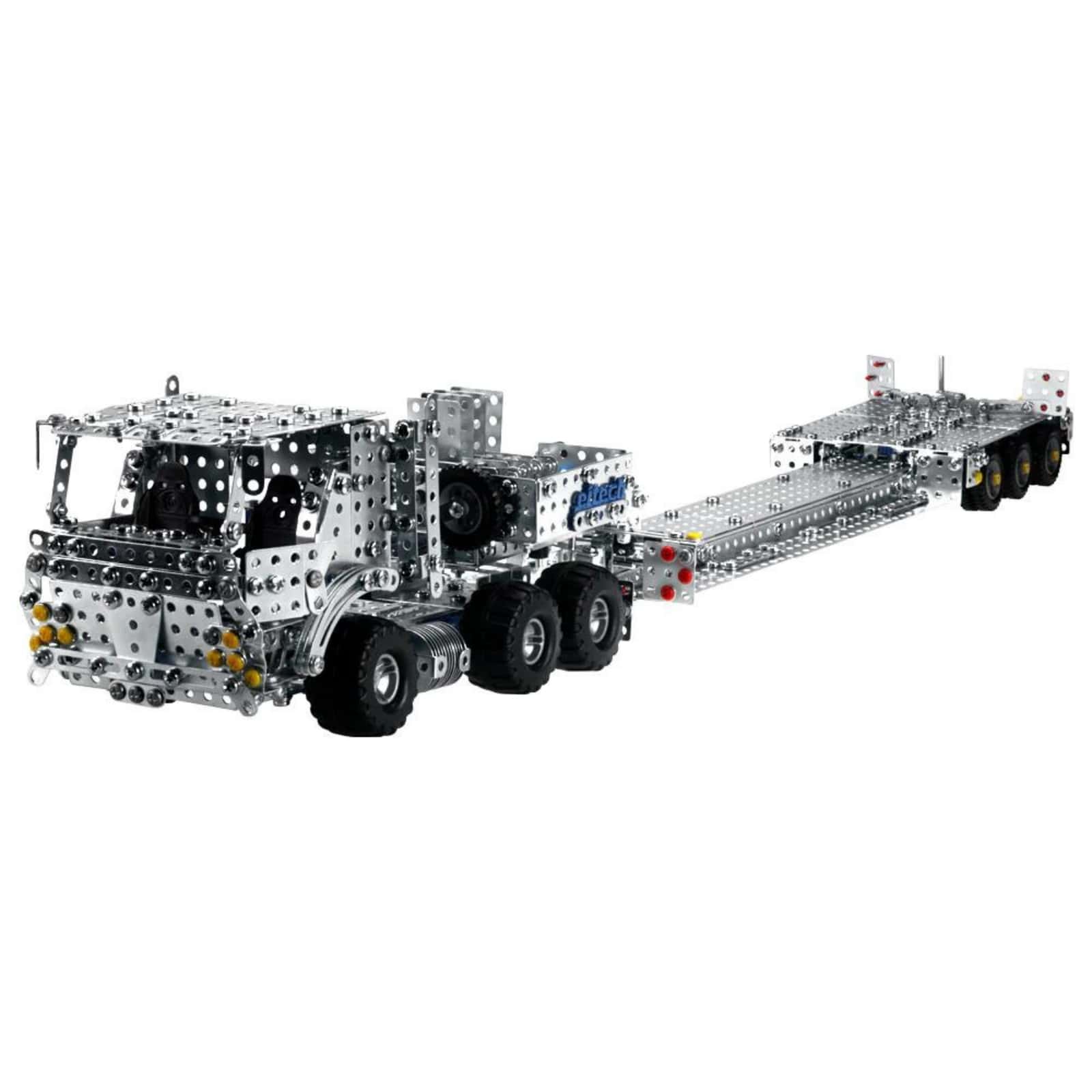 Eitech Metallbaukasten LKW mit Tieflader