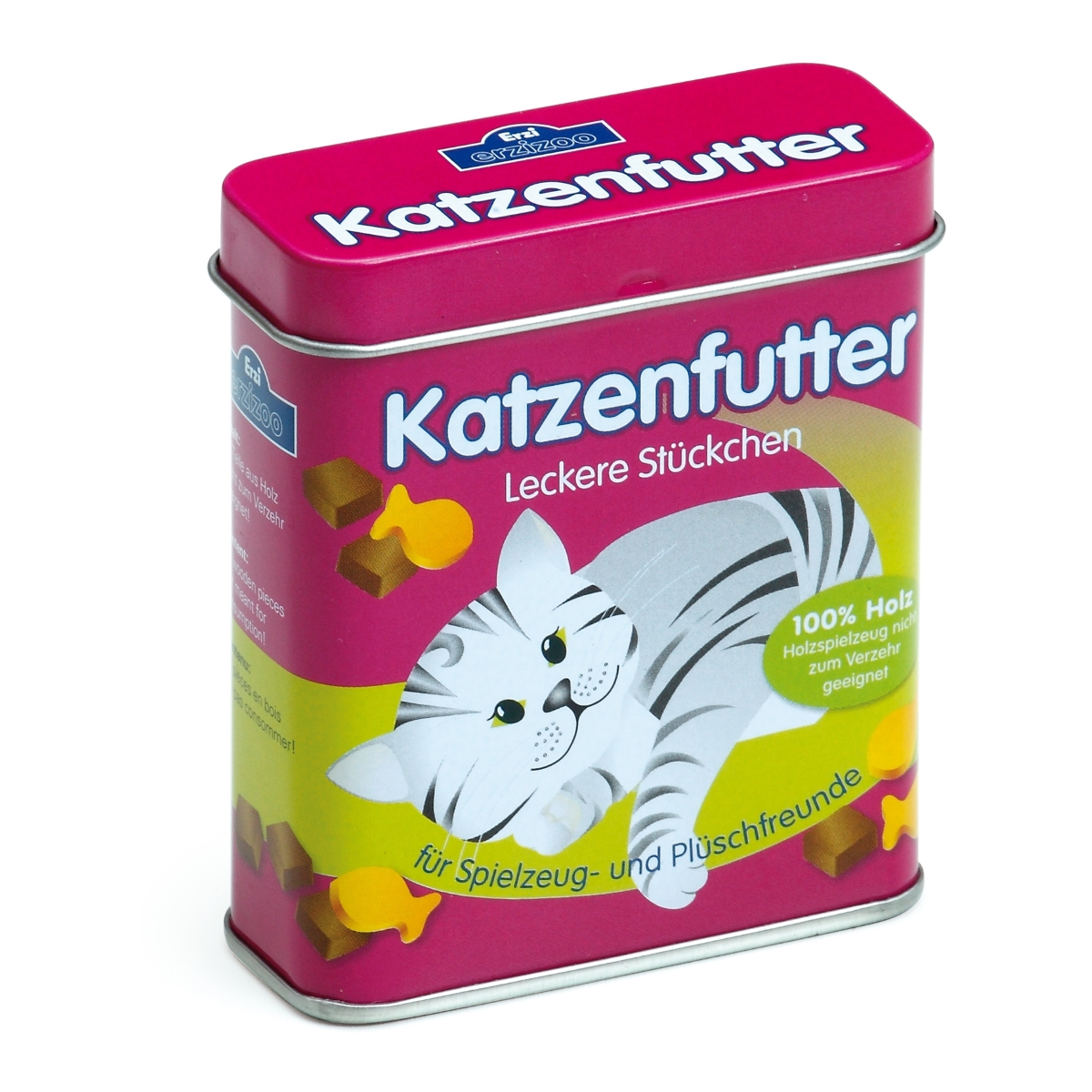 Kaufladen Katzenfutter in Blechdose