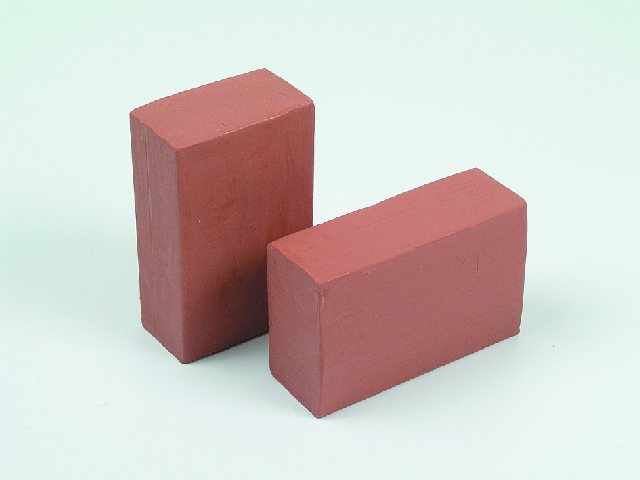 Beschuss Plastilin, Blockform, 1000 g