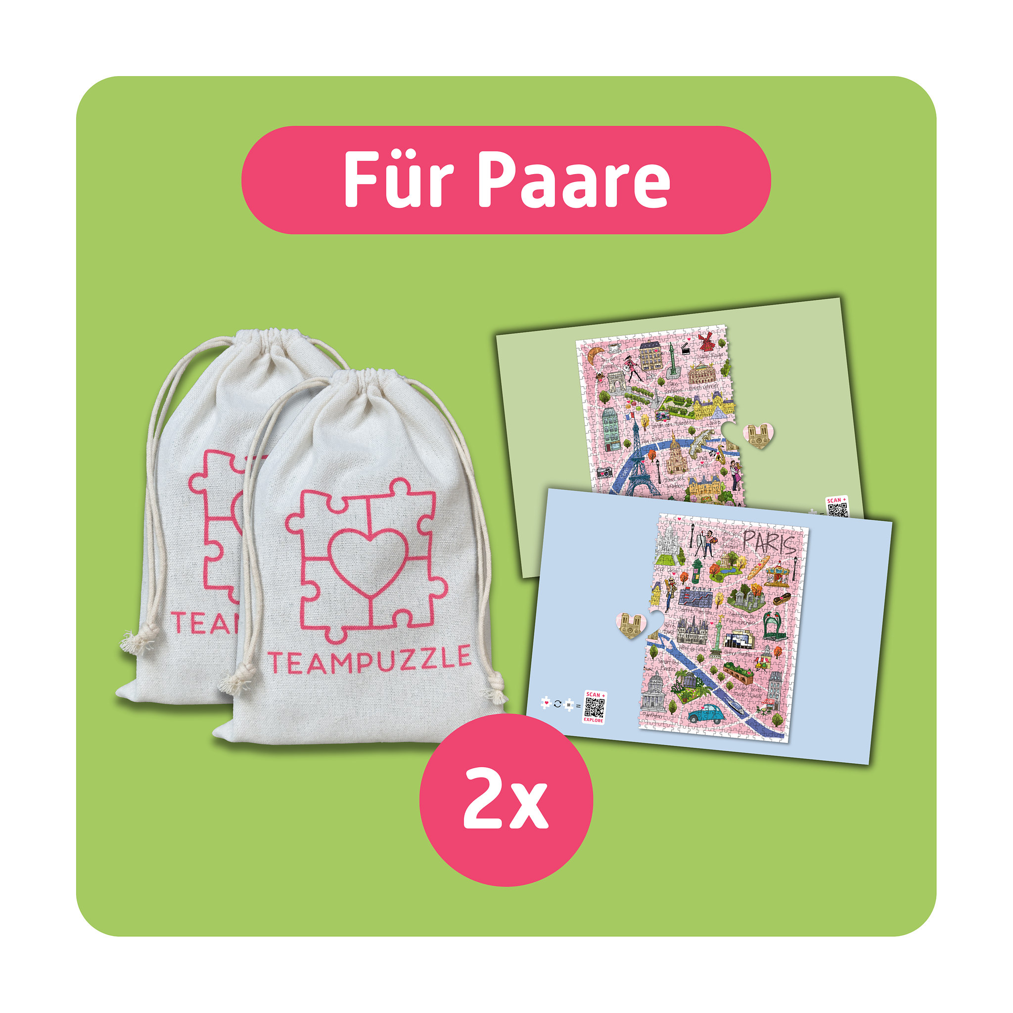 TEAMPUZZLE Paris, 1000 Teile