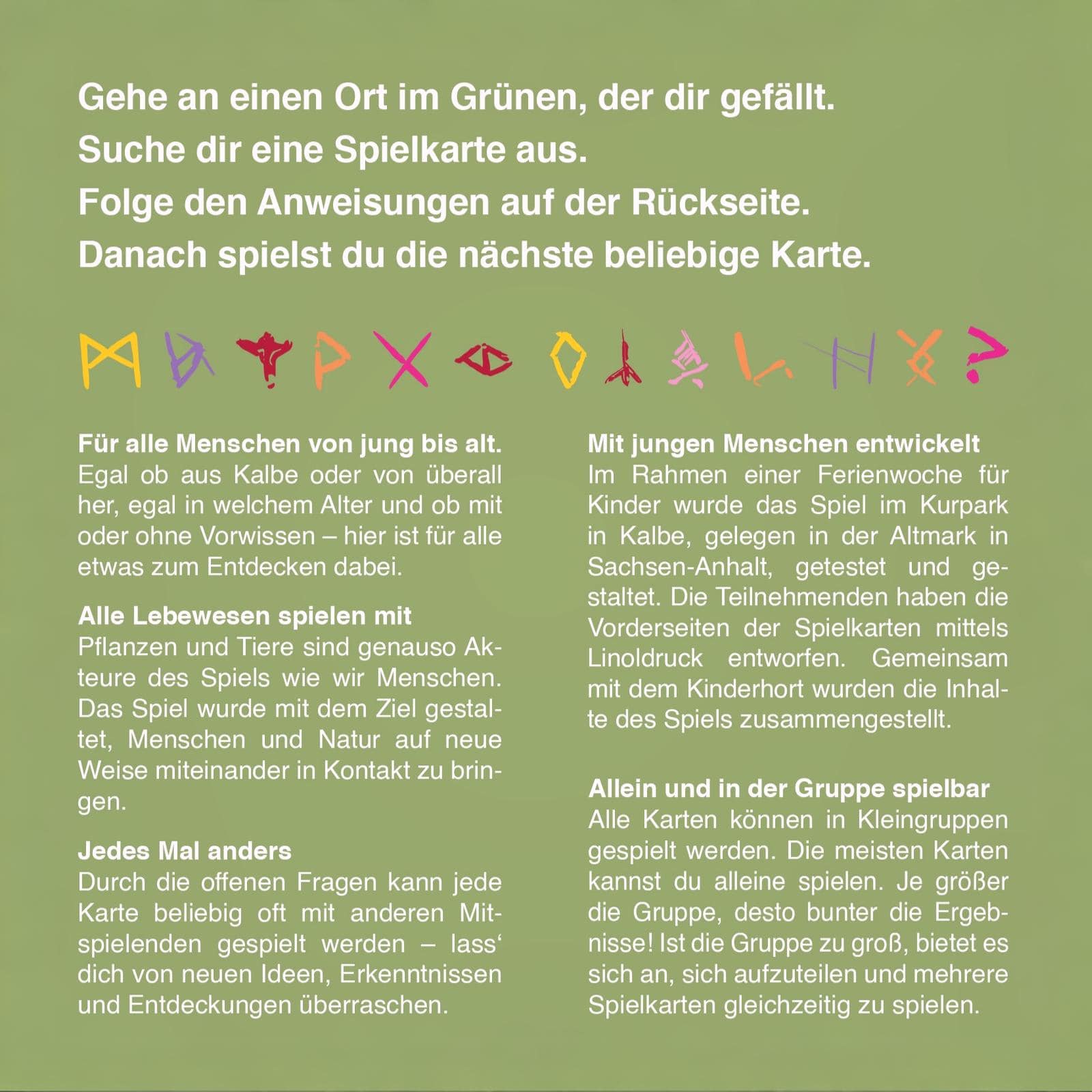RAUS! In deinen Wunderwald