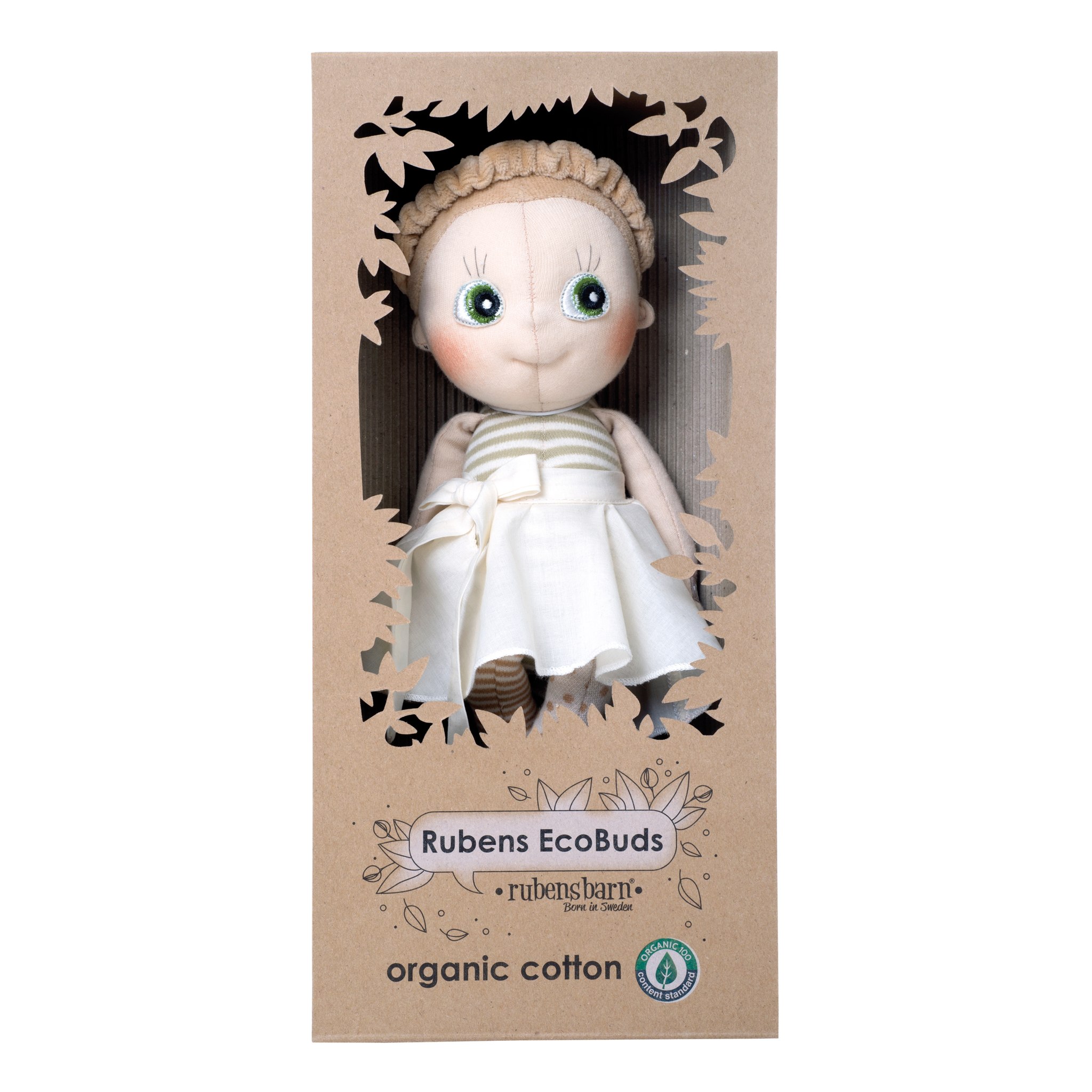 Rubens Barn Eco Buds Hazel – in der Verpackung