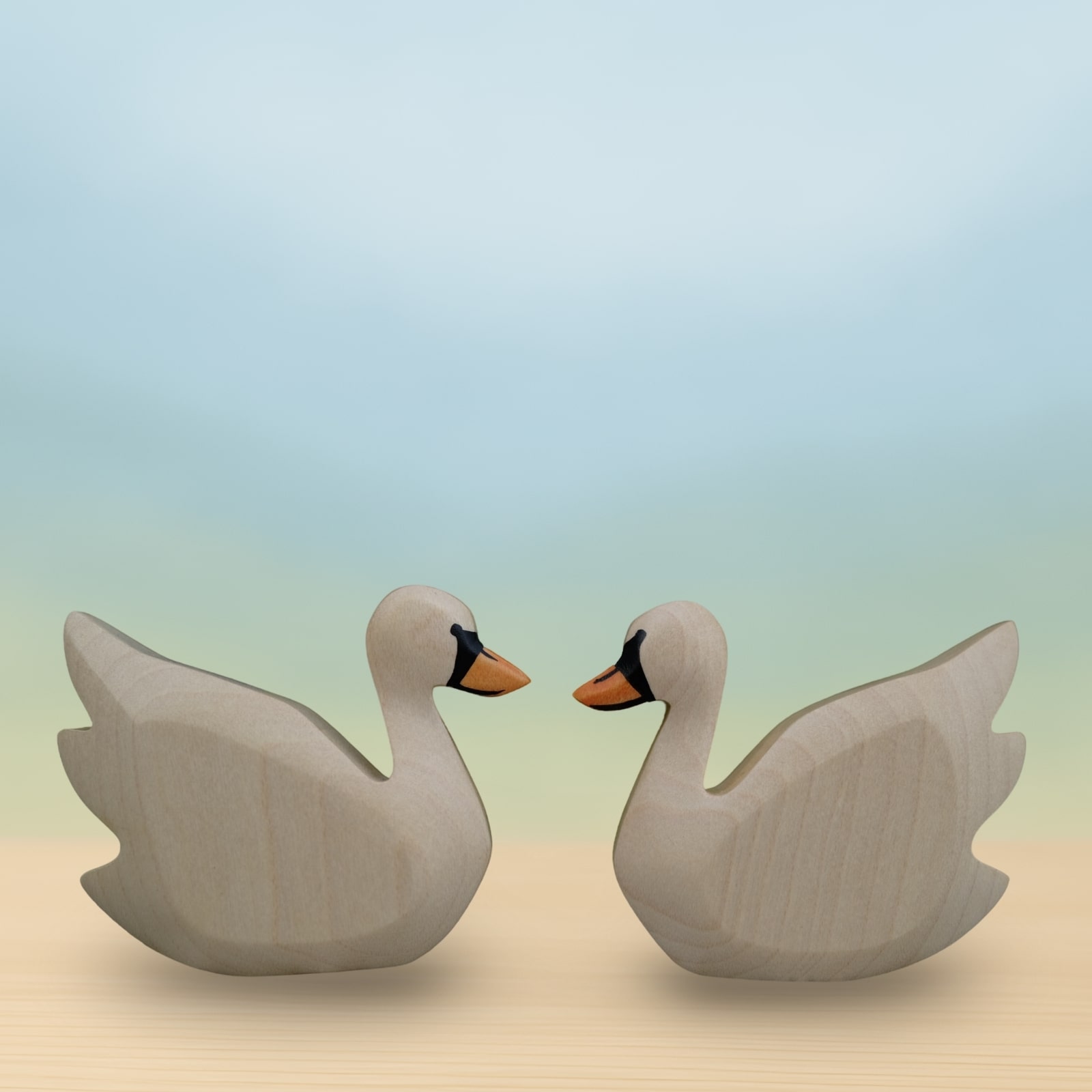 HolzWald Schwan