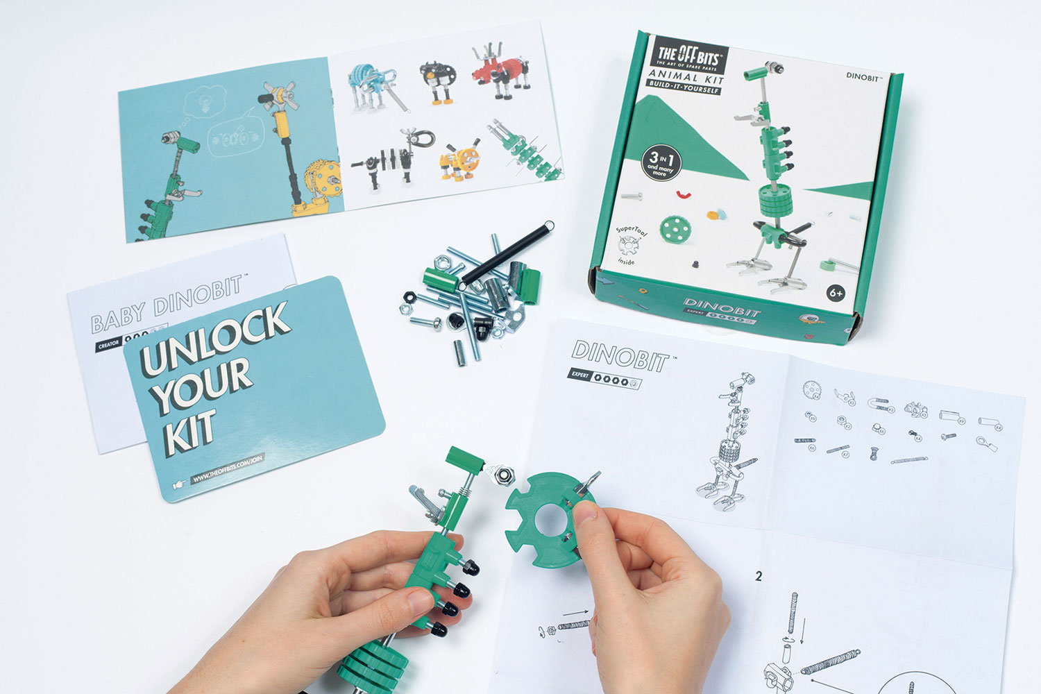 THE OFF BITS Animal Kit - Large DinoBit