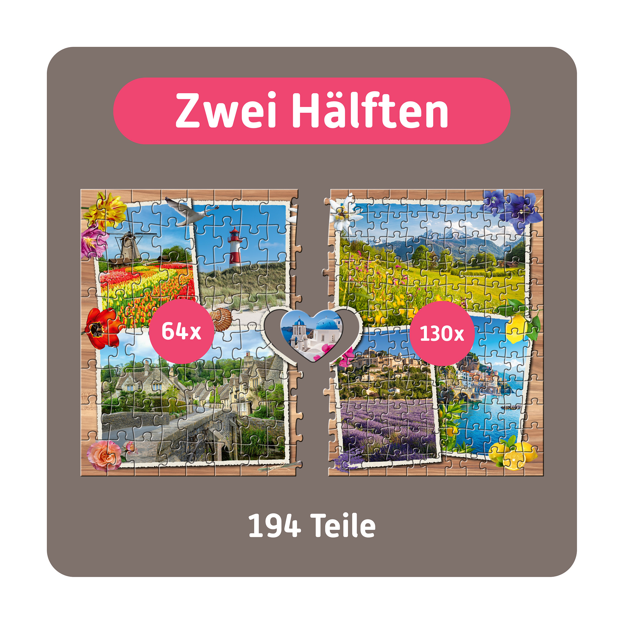 TEAMPUZZLE Sehnsuchtsorte, 194 Teile