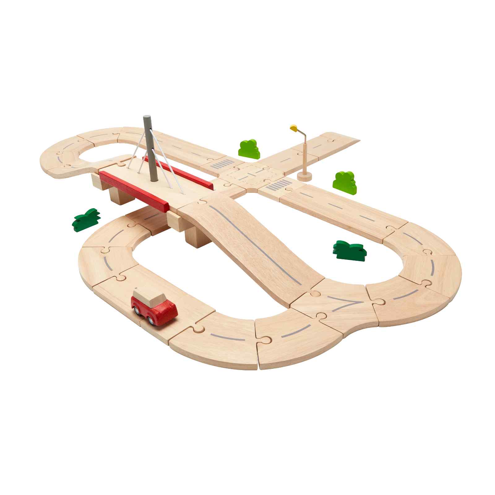 Straßensystem Holz