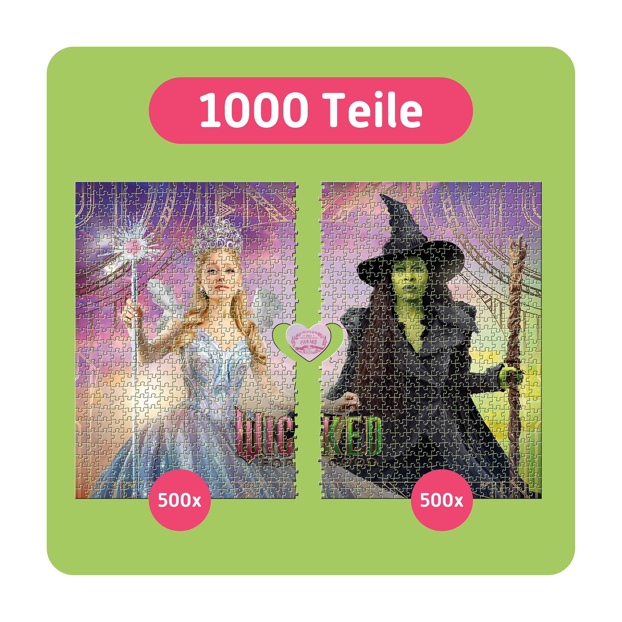 TEAMPUZZLE WICKED: For Good, 1000 Teile