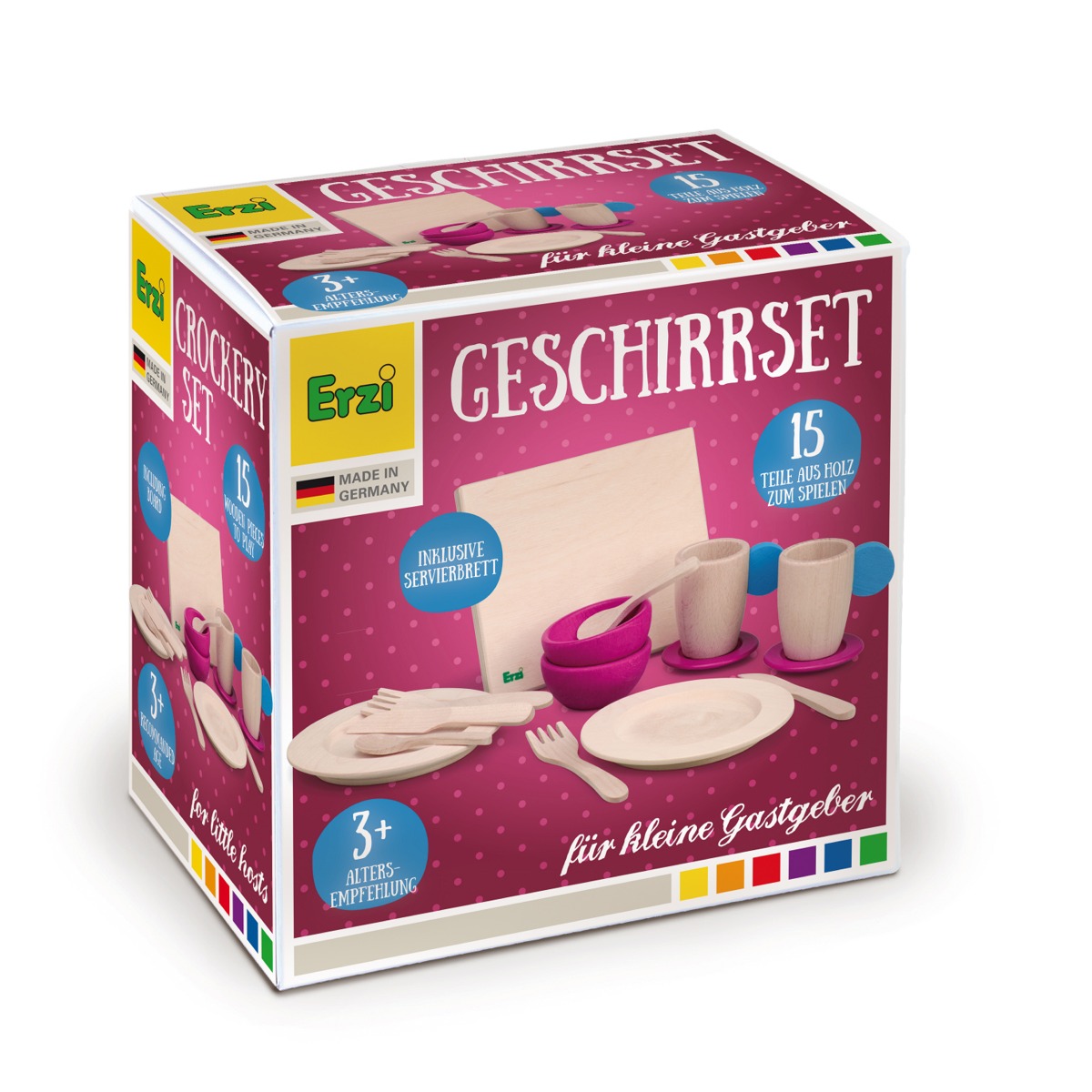 Erzi KinderkÃ¼che ZubehÃ¶r Geschirrset