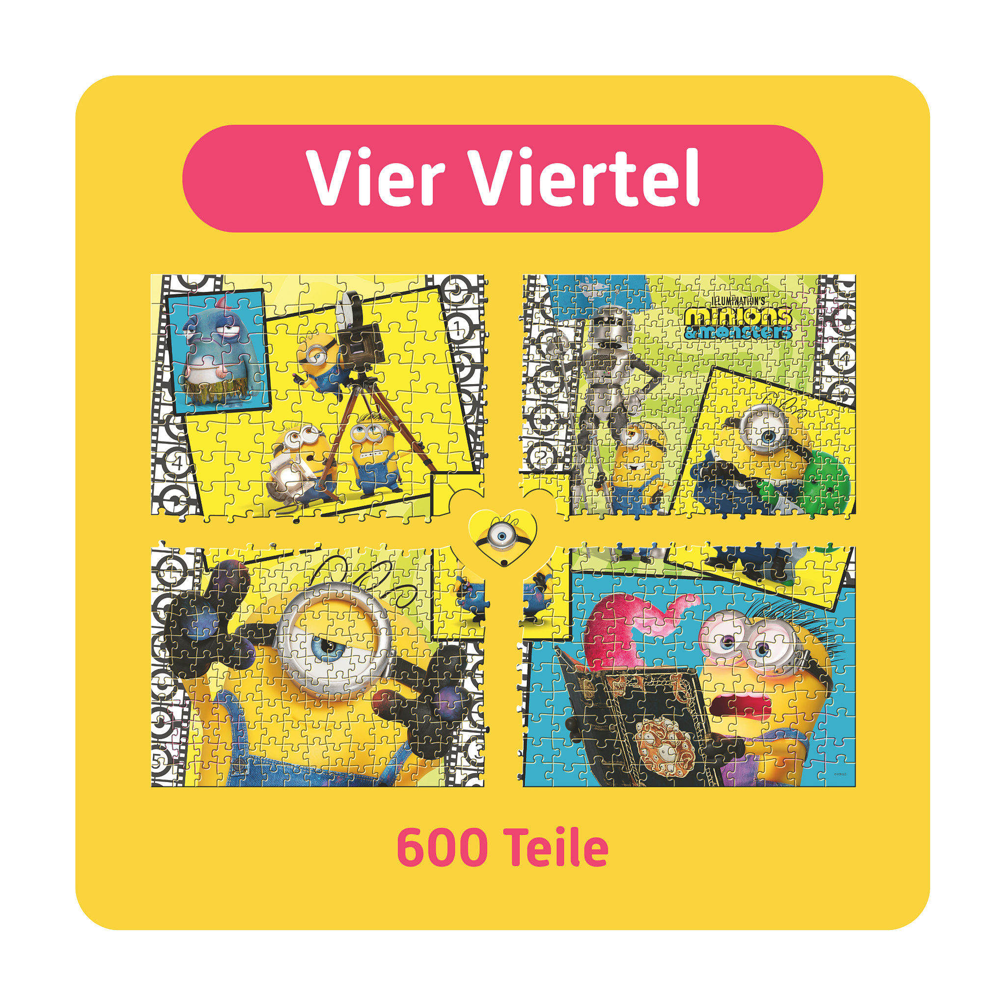 TEAMPUZZLE Minions 3, 600 Teile