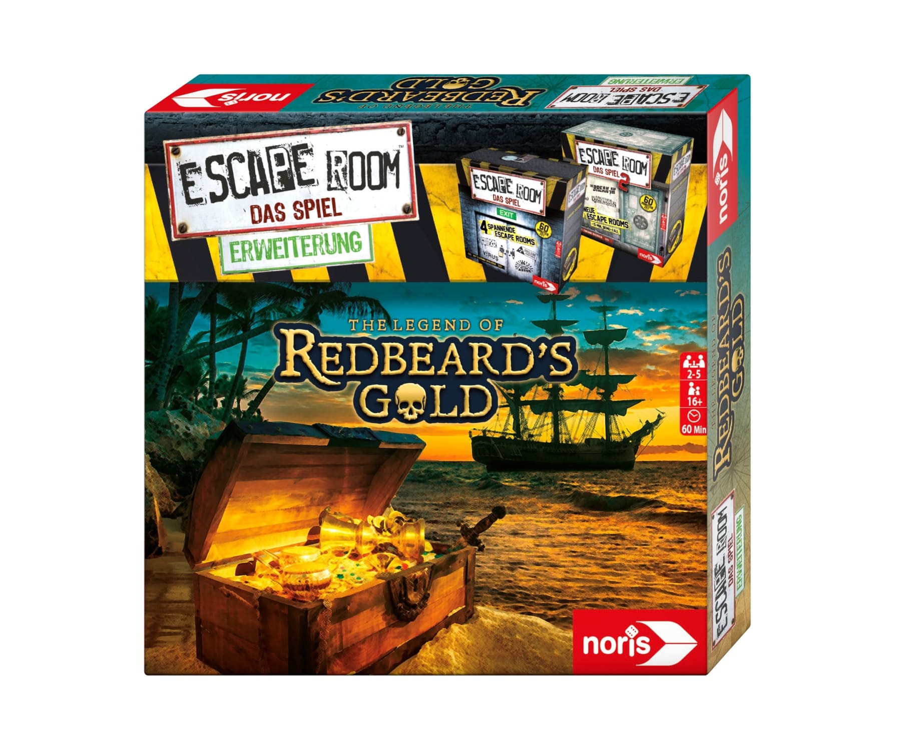 Escape Room Das Spiel Redbeard's Gold