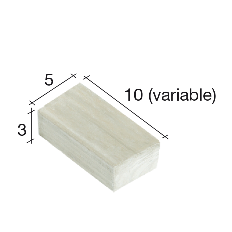 AEDES ARS - Mauerstein marmoriert 5x3 500 StÃ¼ck Neu