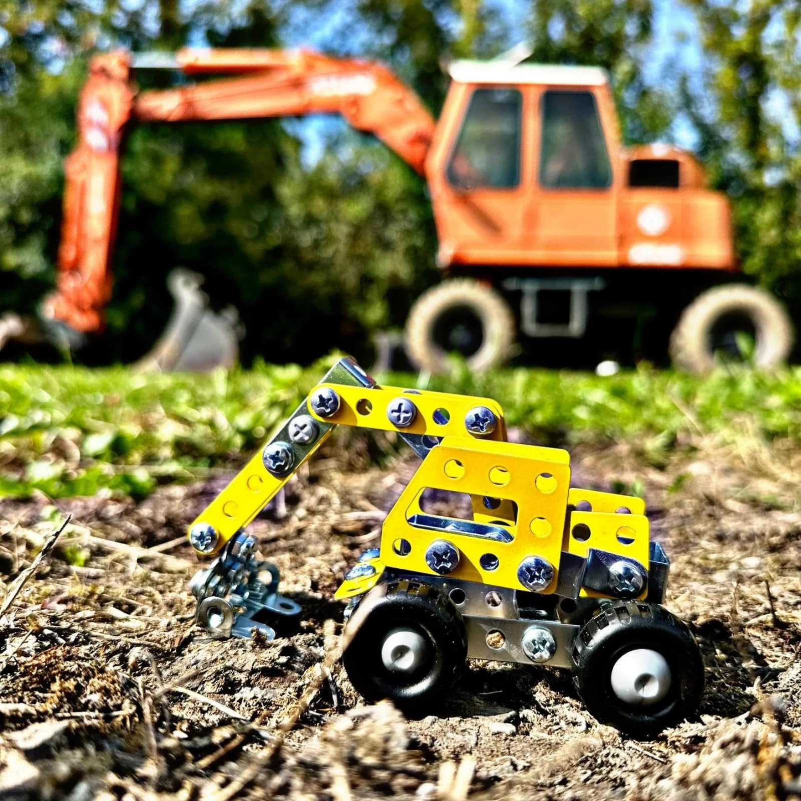 Eitech Metallbaukasten Bagger Mini